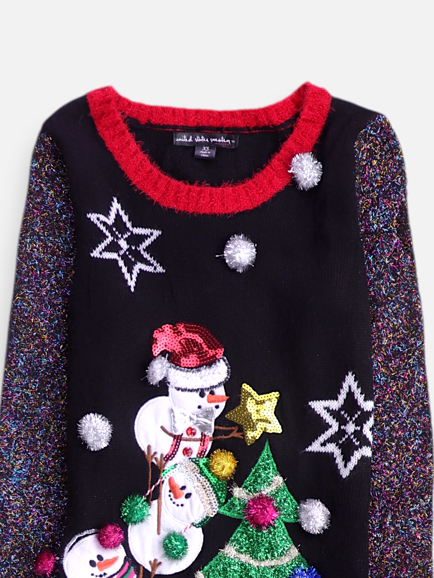 Sueter Knit Navideño - Mujer - XS