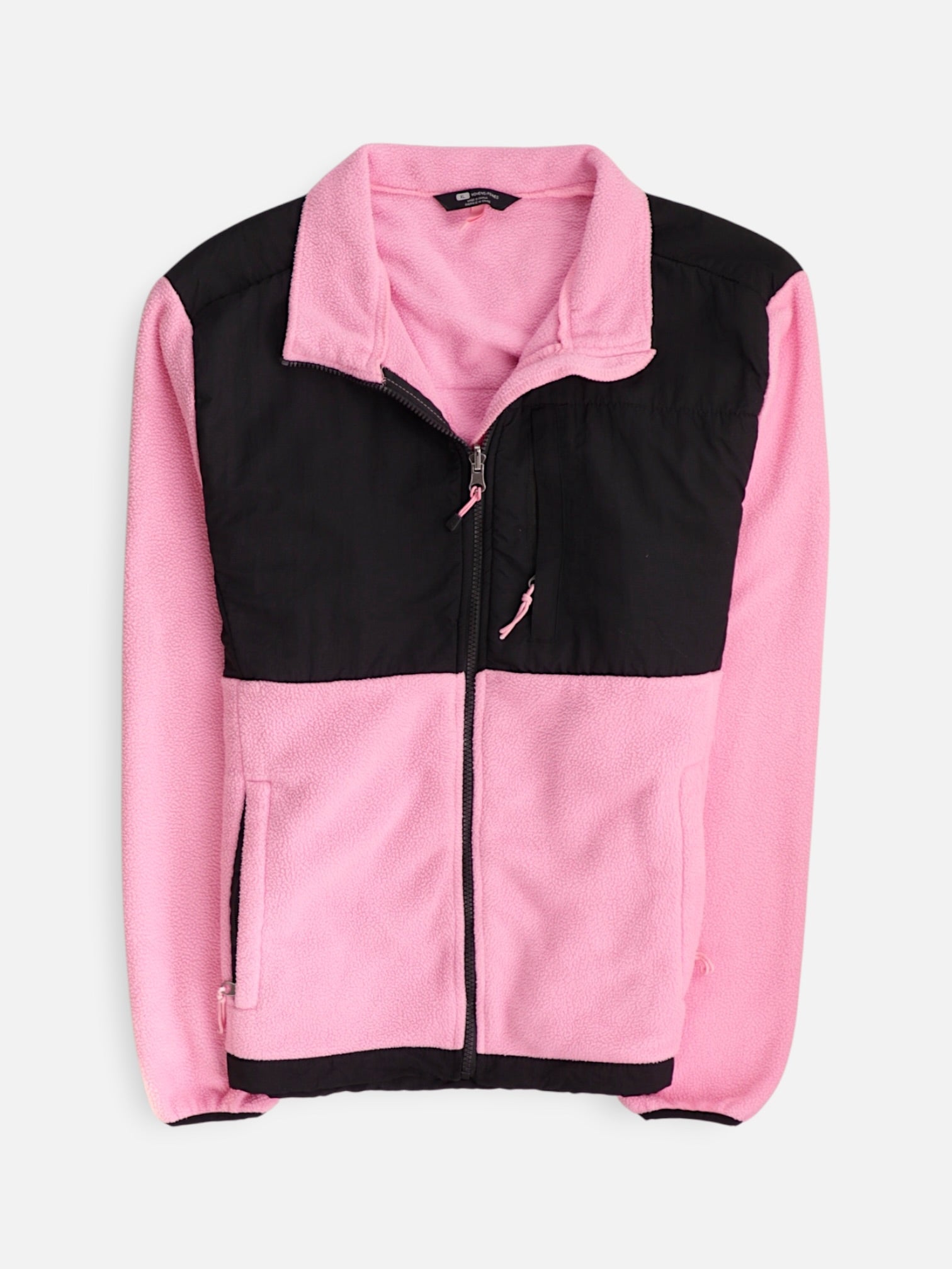 Sueter Fleece Color Block - Mujer - XL