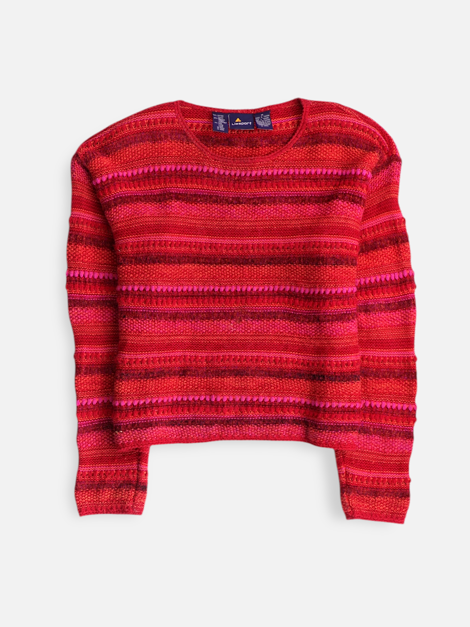 Sueter Knit Color Block - Mujer - Medium