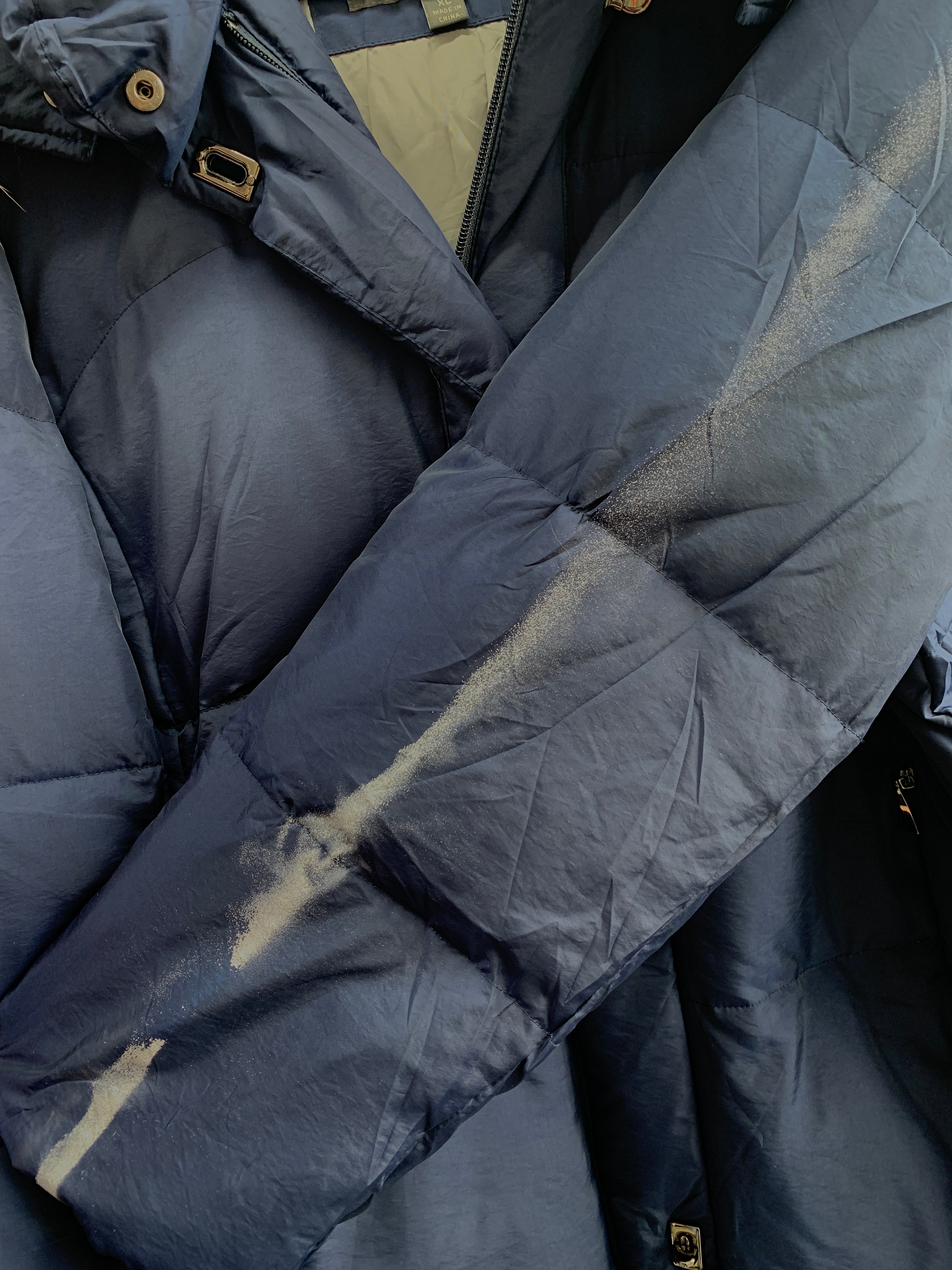 LIZ claiborne Chaqueta Puffer Impermeable - Mujer - XL