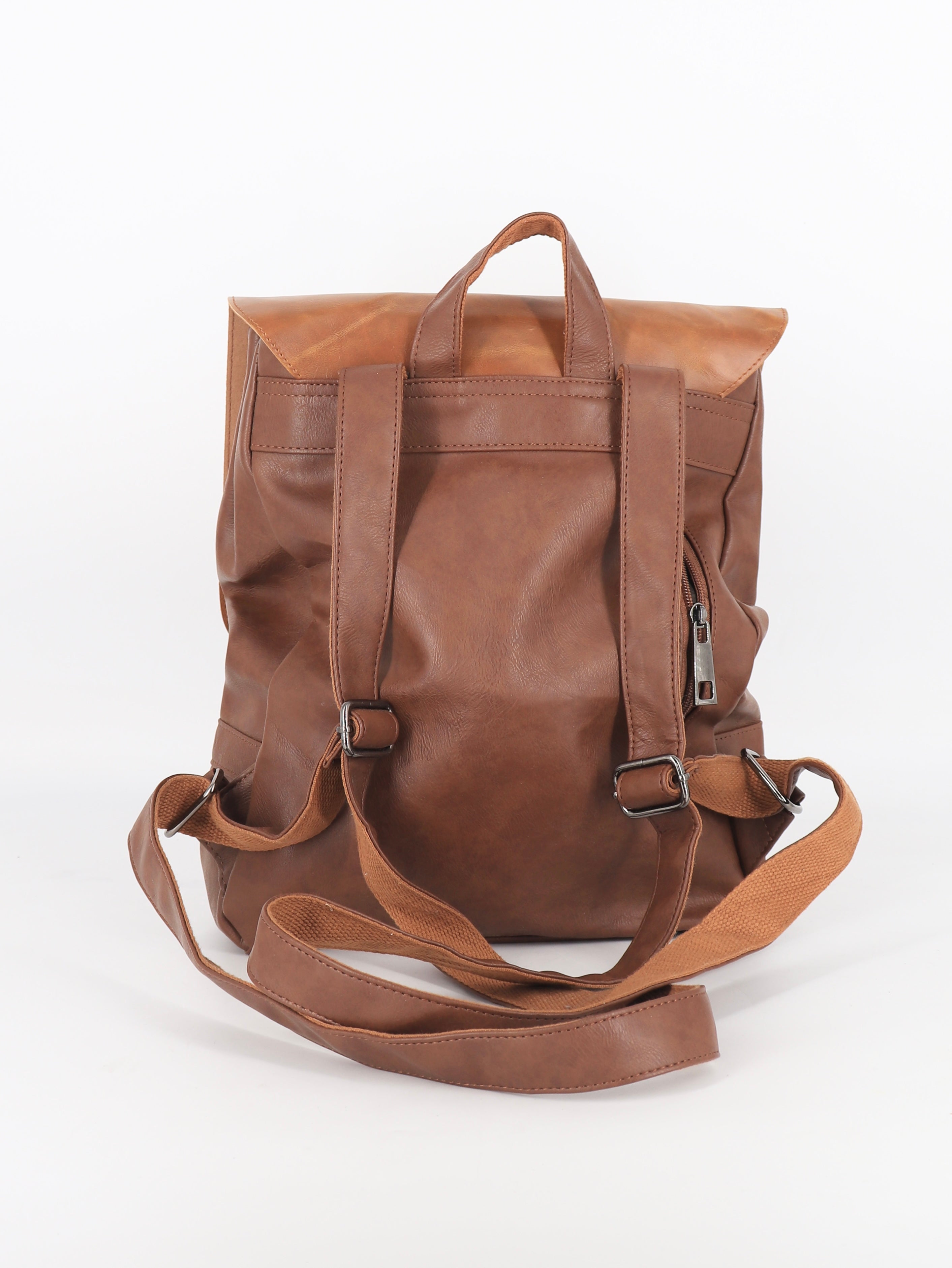 Mochila Cuero - Unisex - Talla Única (One Size)