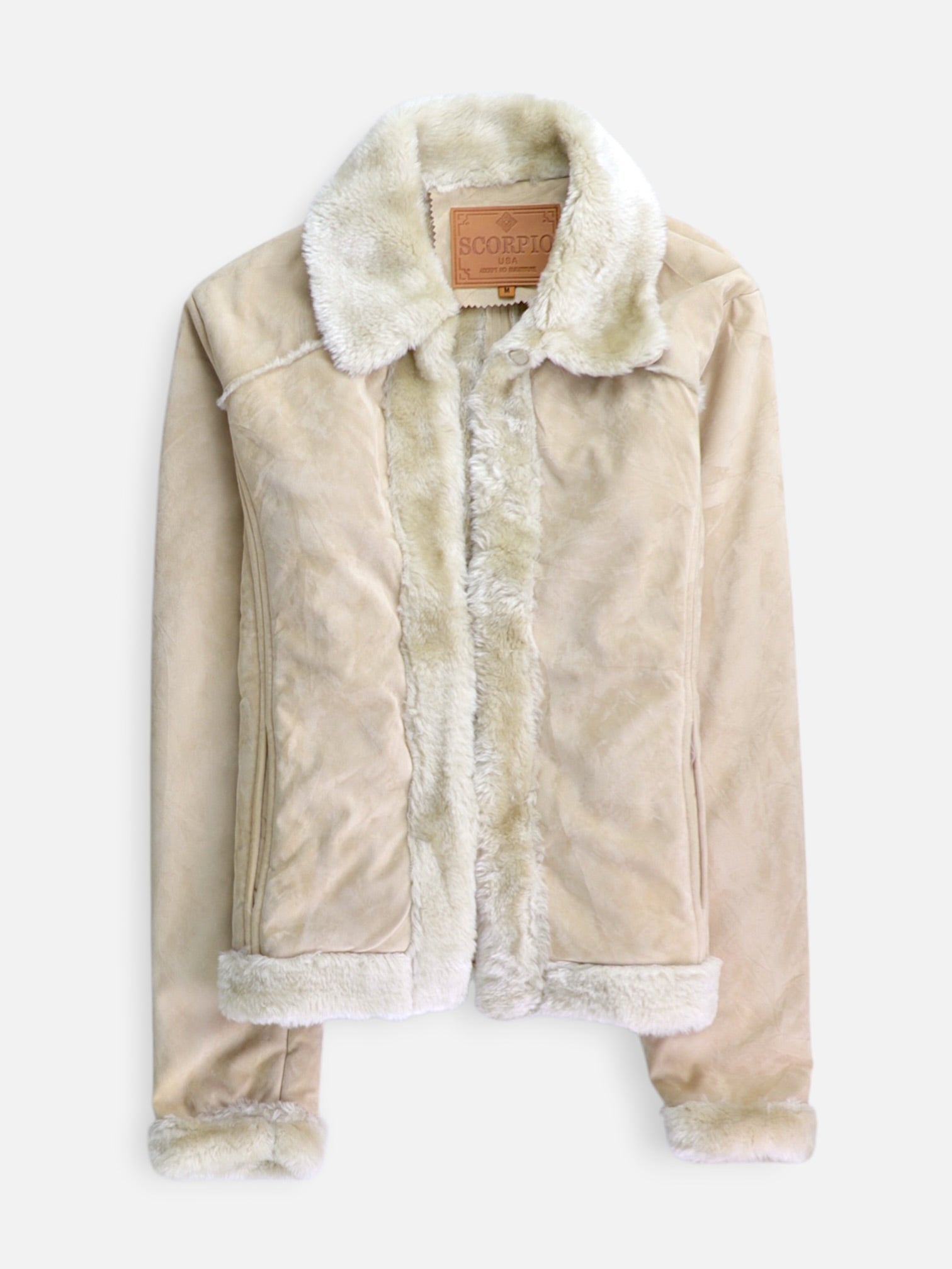 Chaqueta Casual Suede - Mujer - Medium
