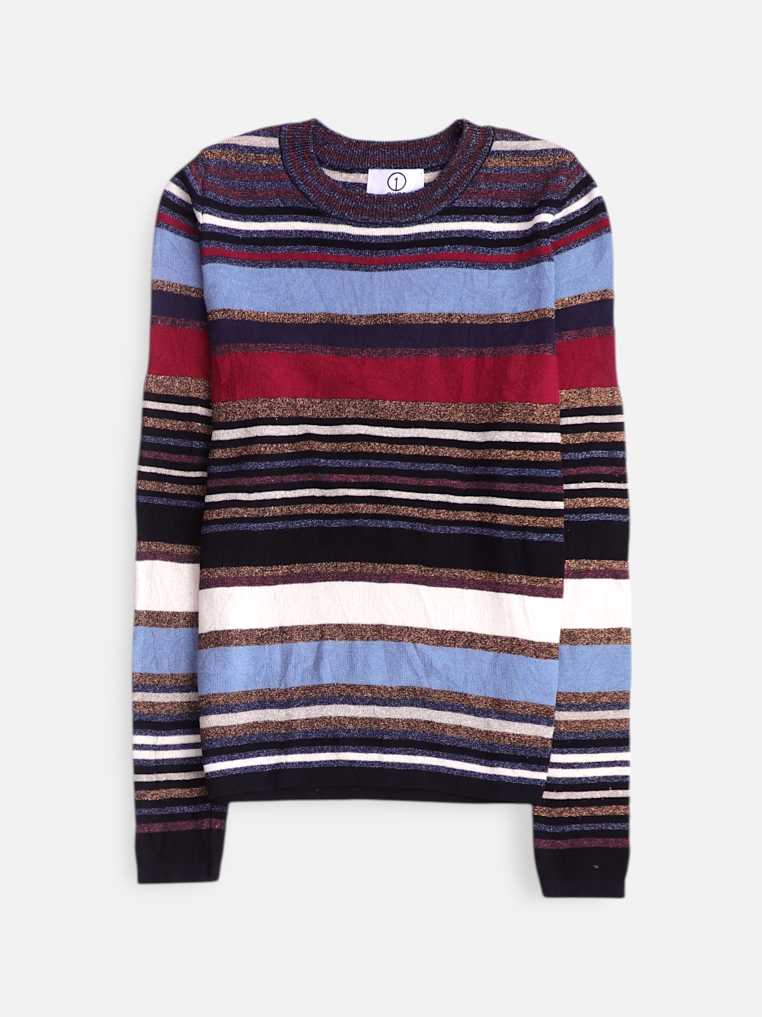 Sueter Casual Color Block - Mujer - XS