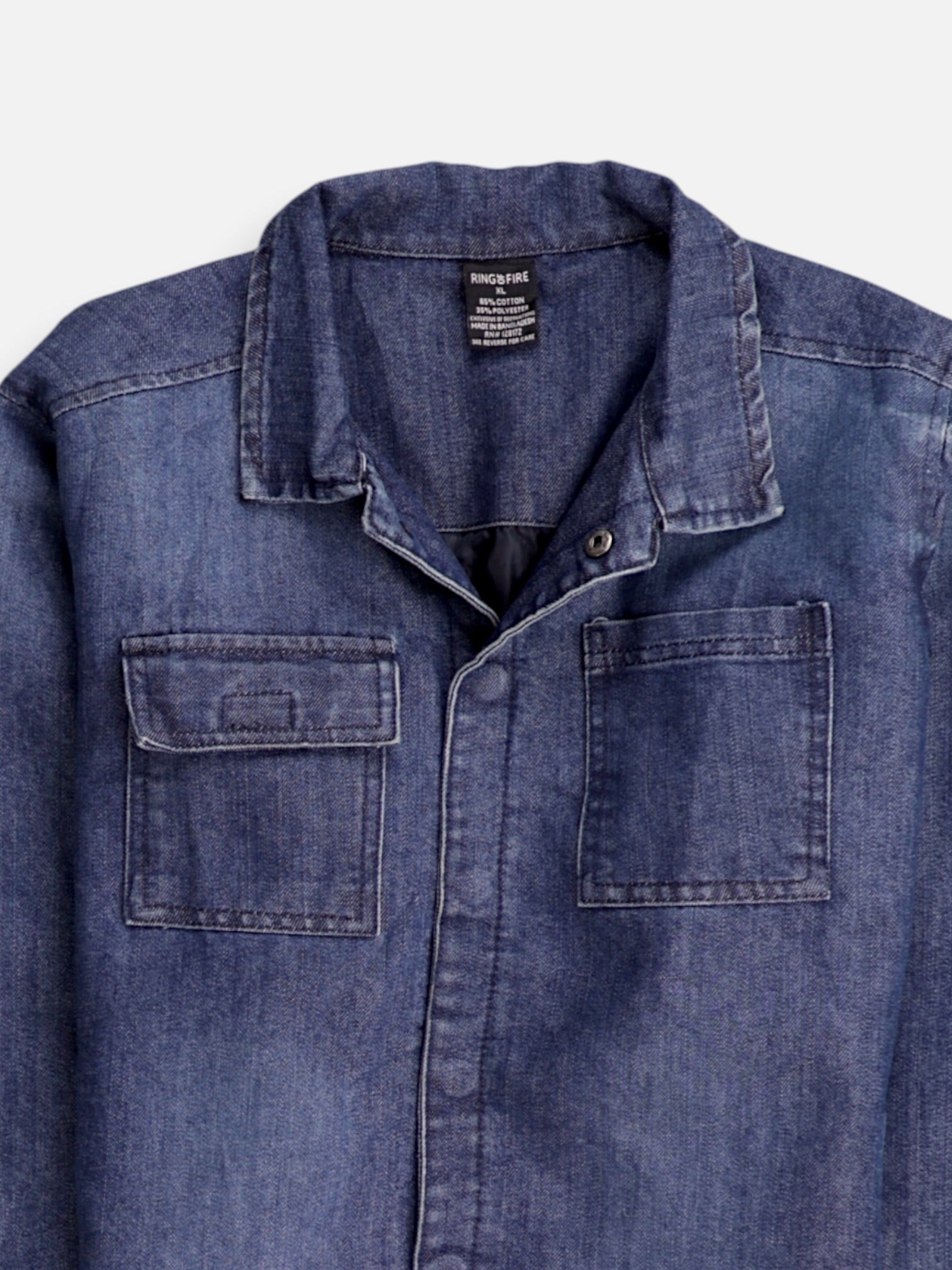 Chaqueta Denim Basic - Mujer - XL