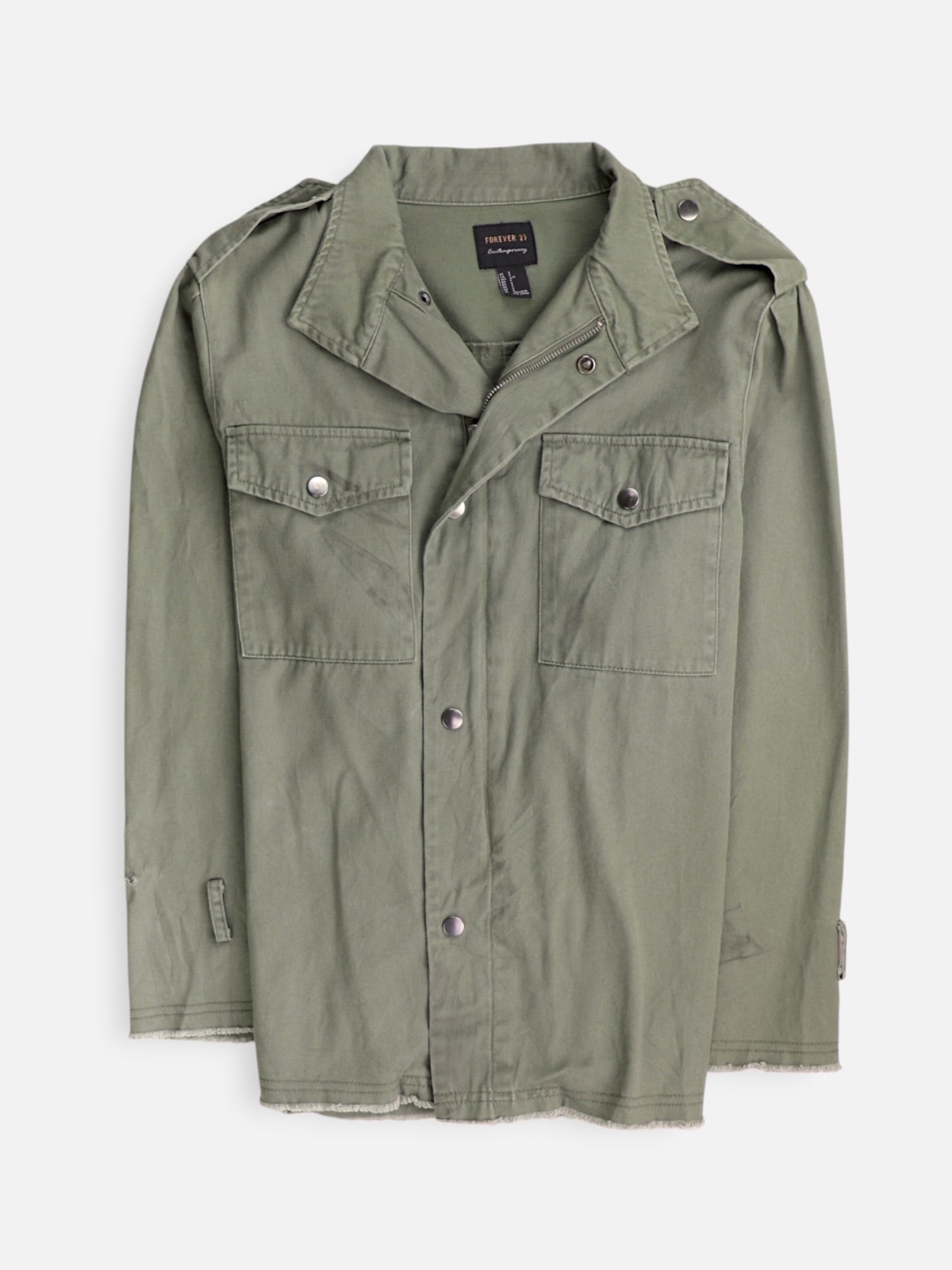 Forever 21 Chaqueta Casual Basic - Mujer - Small