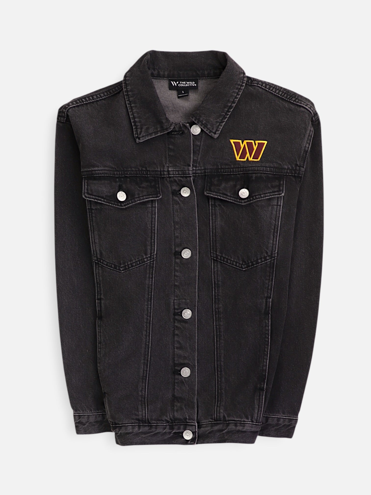 Chaqueta Denim Basic - Mujer - Large
