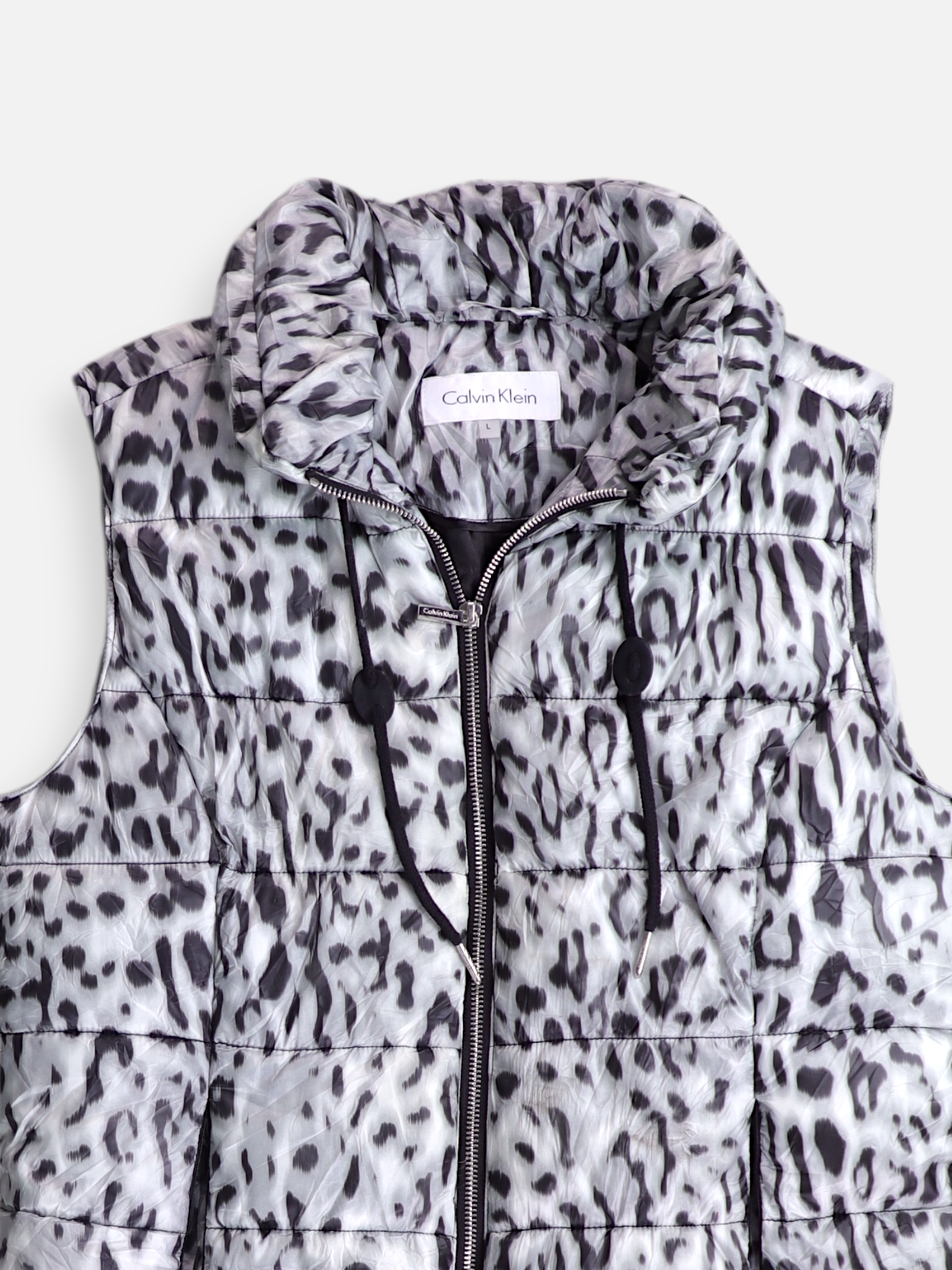 Calvin Klein Chaleco Impermeable - Mujer - Large