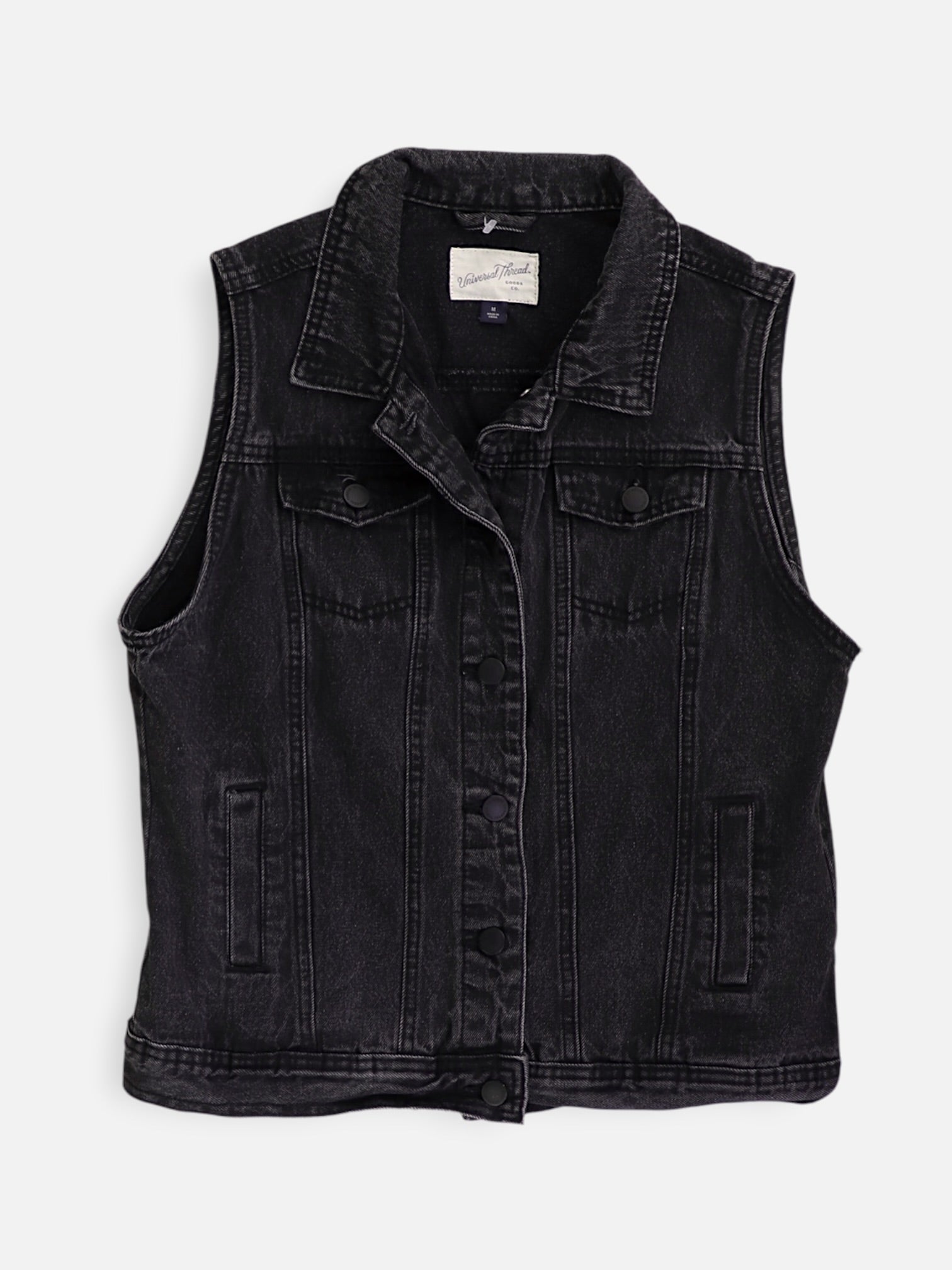 Universal Thread Chaleco Denim - Mujer - Medium