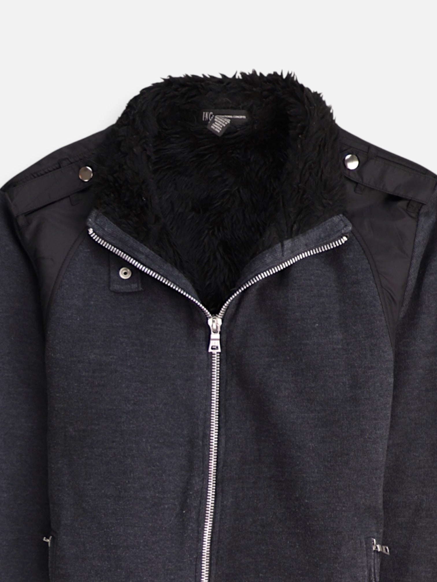 I.N.C Sudadera Casual Basic - Hombre - Medium