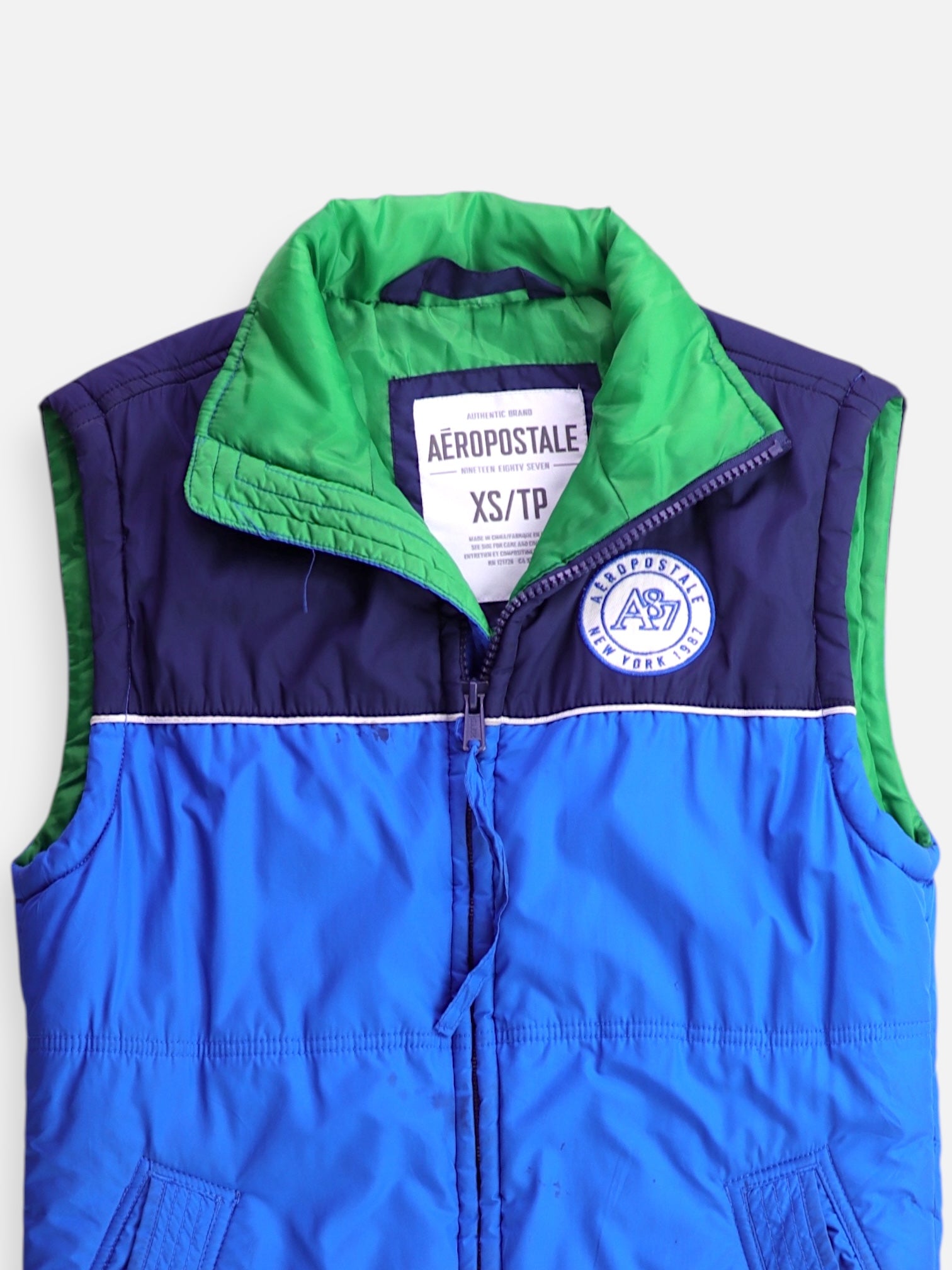 Aeropostale Chaleco Color Block - Hombre - XS