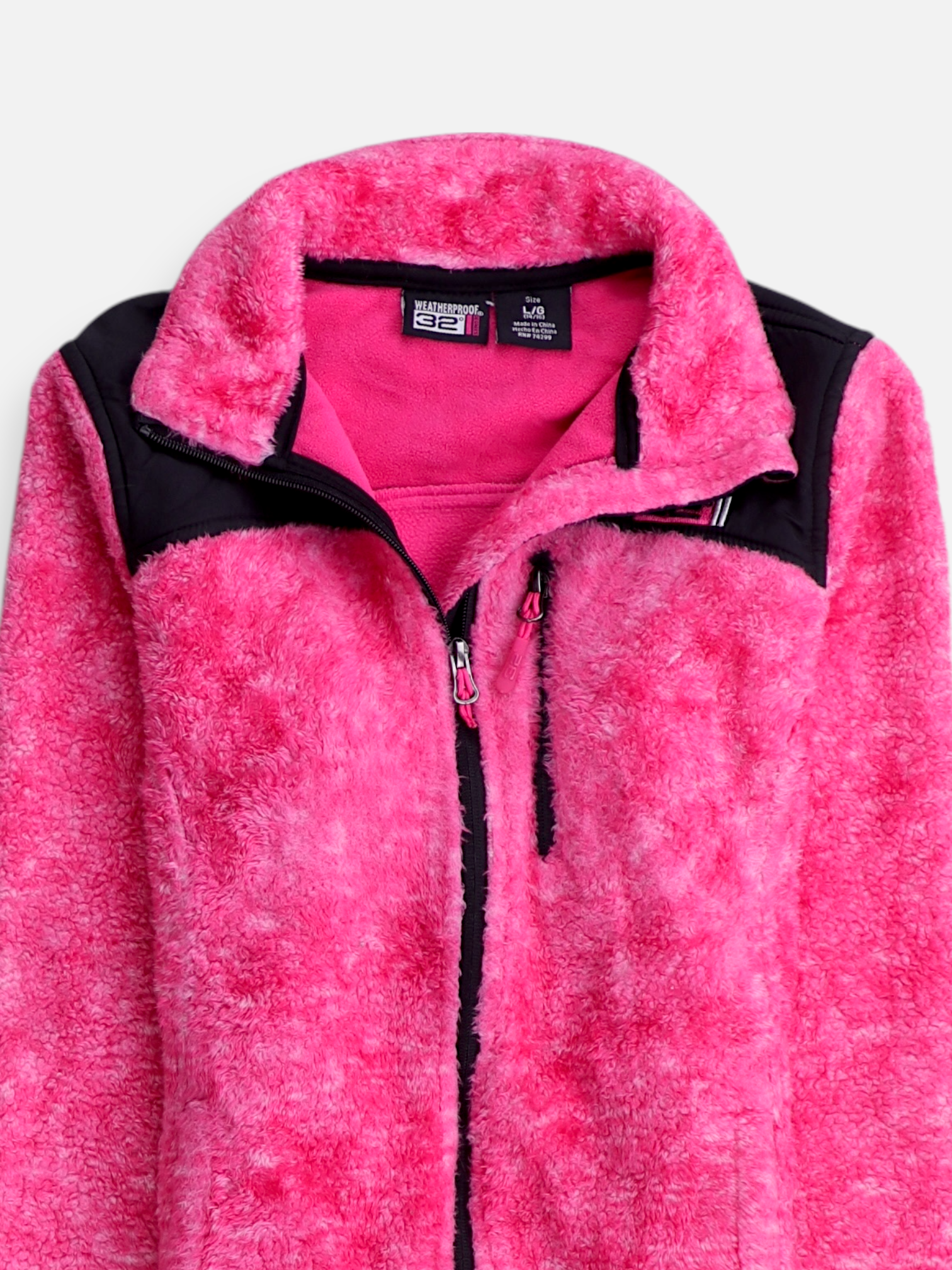 32 HEAT COOL Sueter Fleece Casual - Niña - Large - 14-16Y (Años)