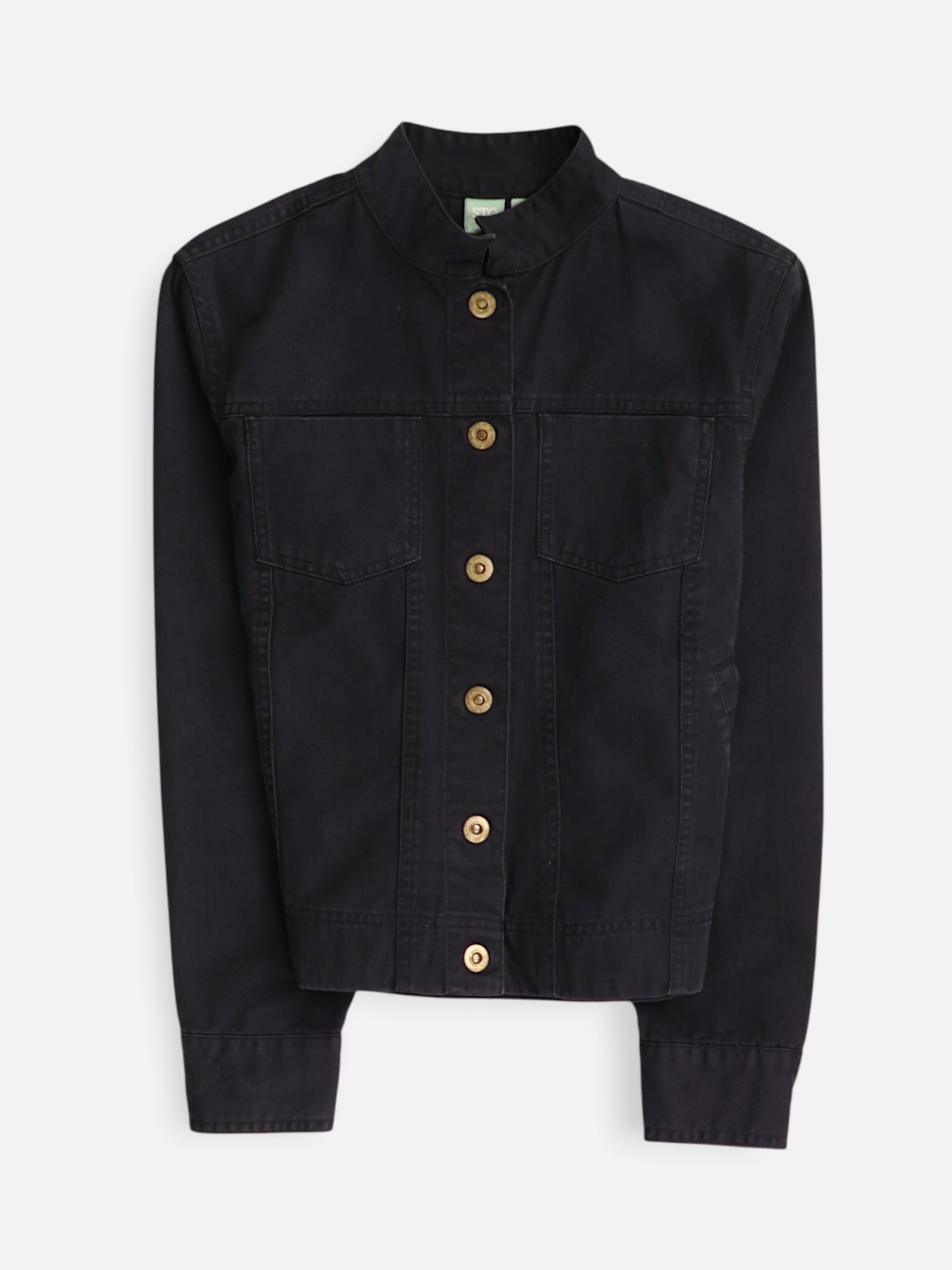 Chaqueta Denim Basic - Mujer - S PETITE