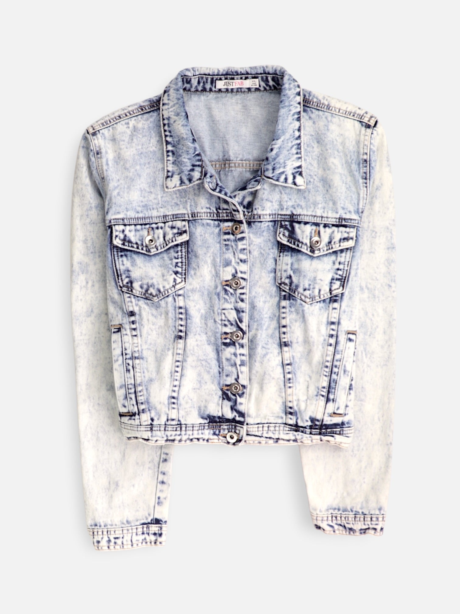 Chaqueta Denim Crop Top - Mujer - 2XL
