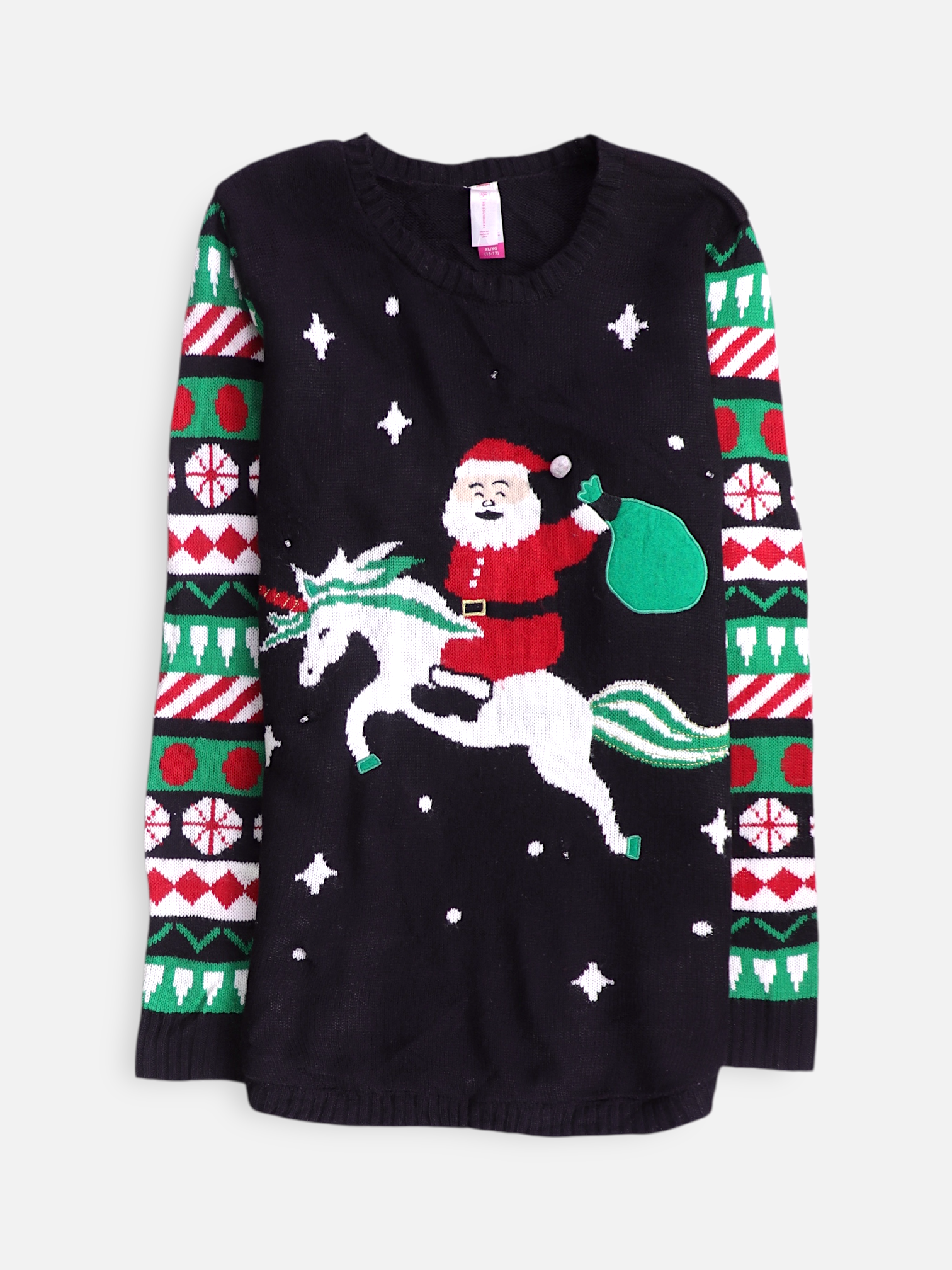 NOBO Sueter Knit Navideño - Niño - XL - 15-17Y (Años)