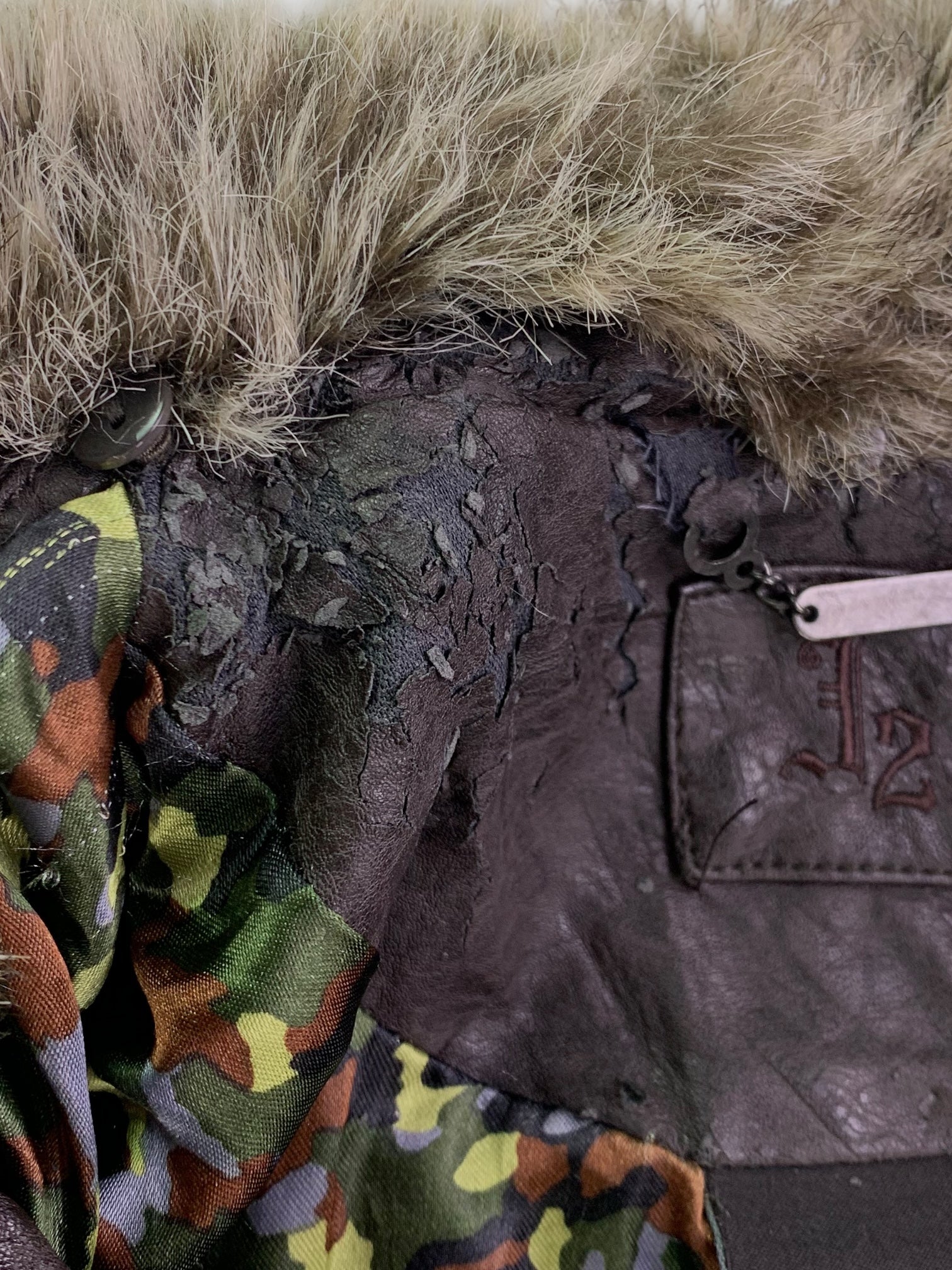 Chaqueta Aviator Cuero - Mujer - Small