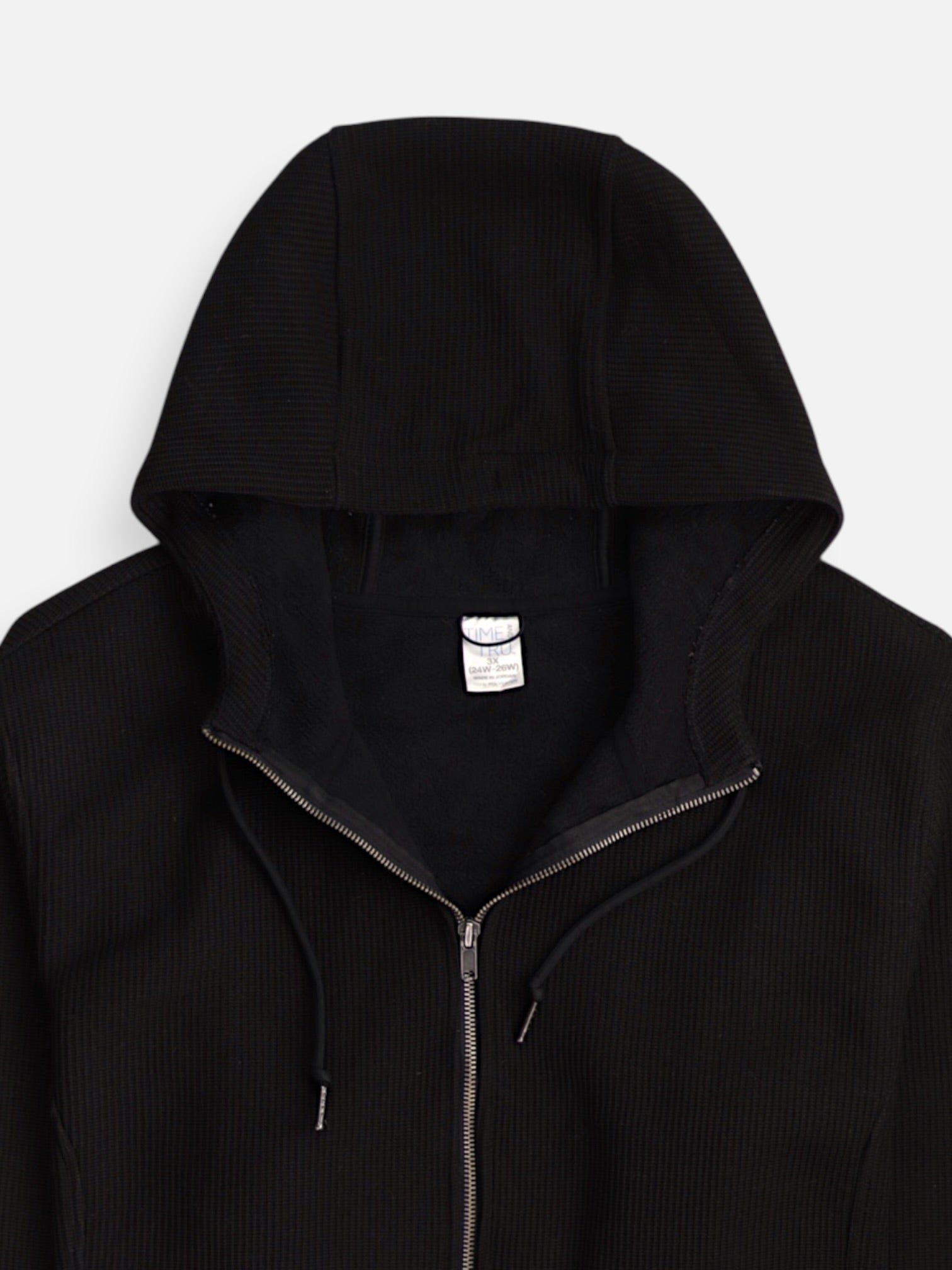 TIME THRU Sudadera Hoodie Basic - Mujer - 3XL