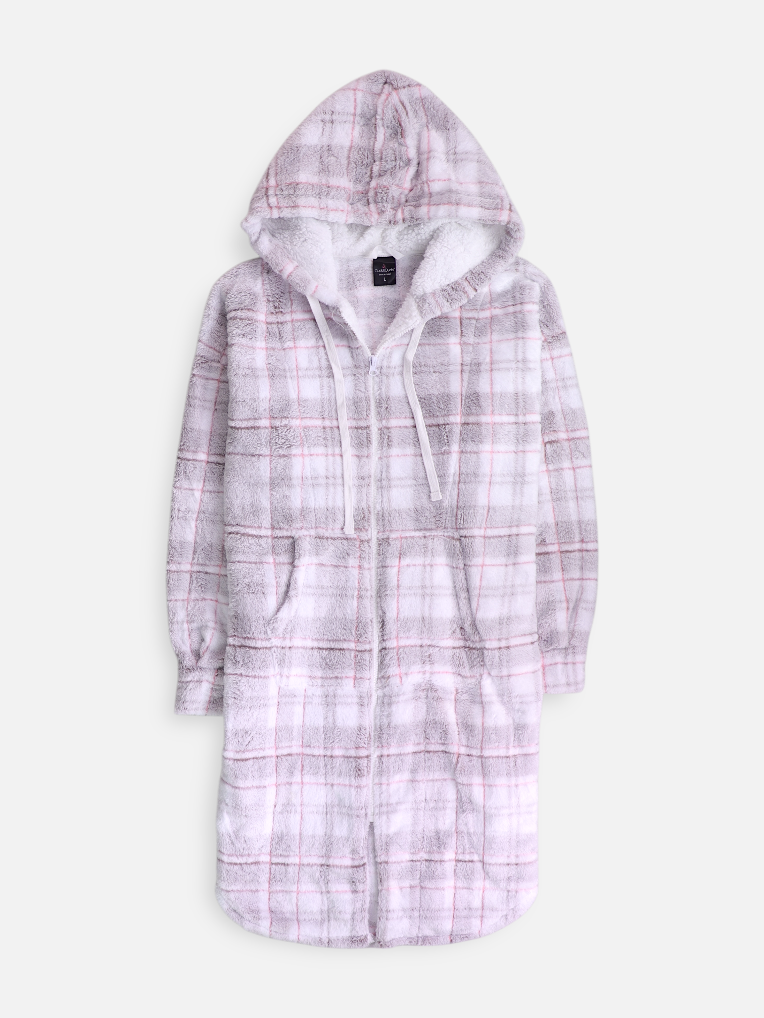 Sudadera Hoodie Teddy - Mujer - Large