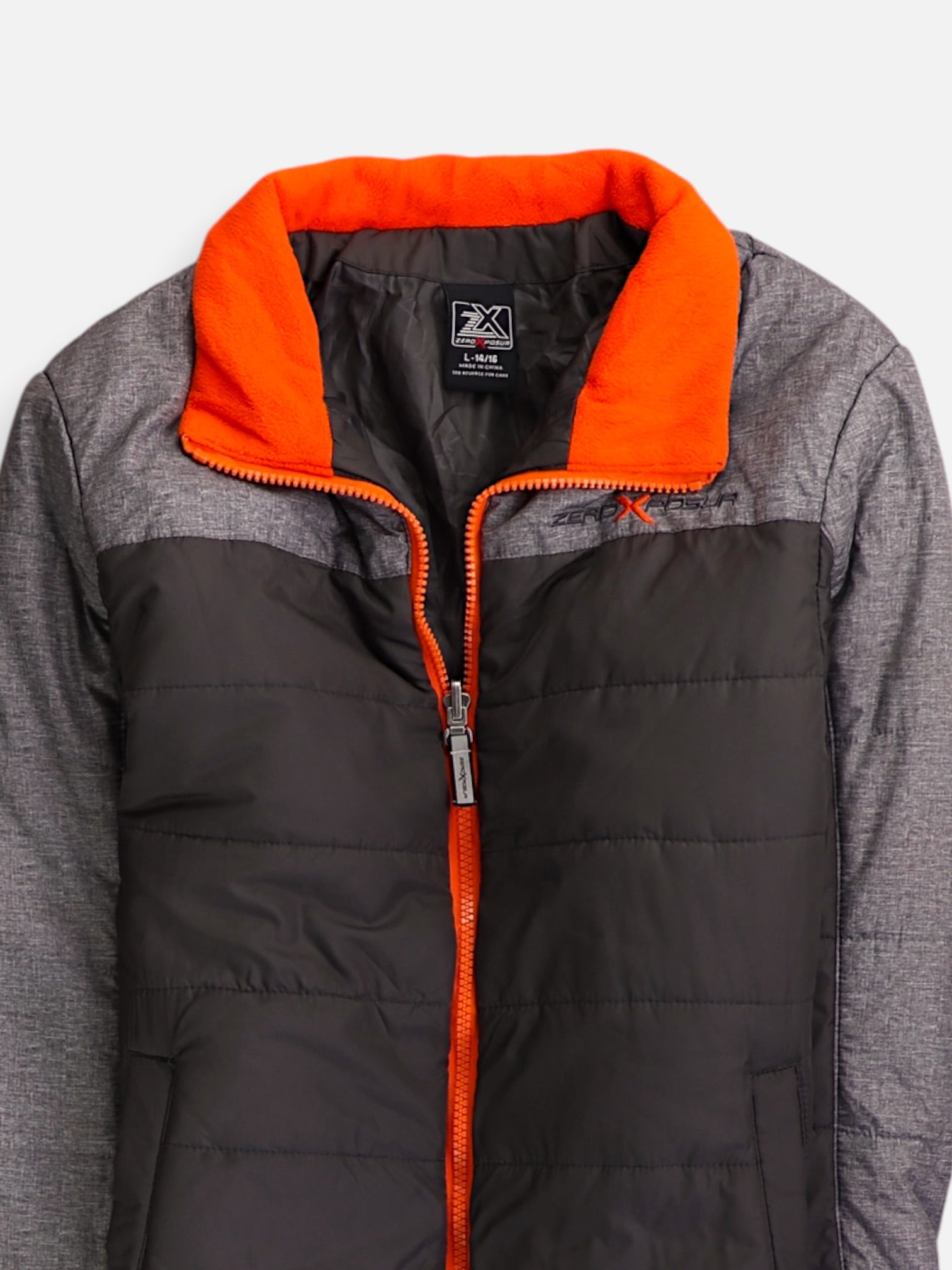 ZERO X POSUR Chaqueta Puffer Impermeable - Niño - Large - 14-16Y (Años)