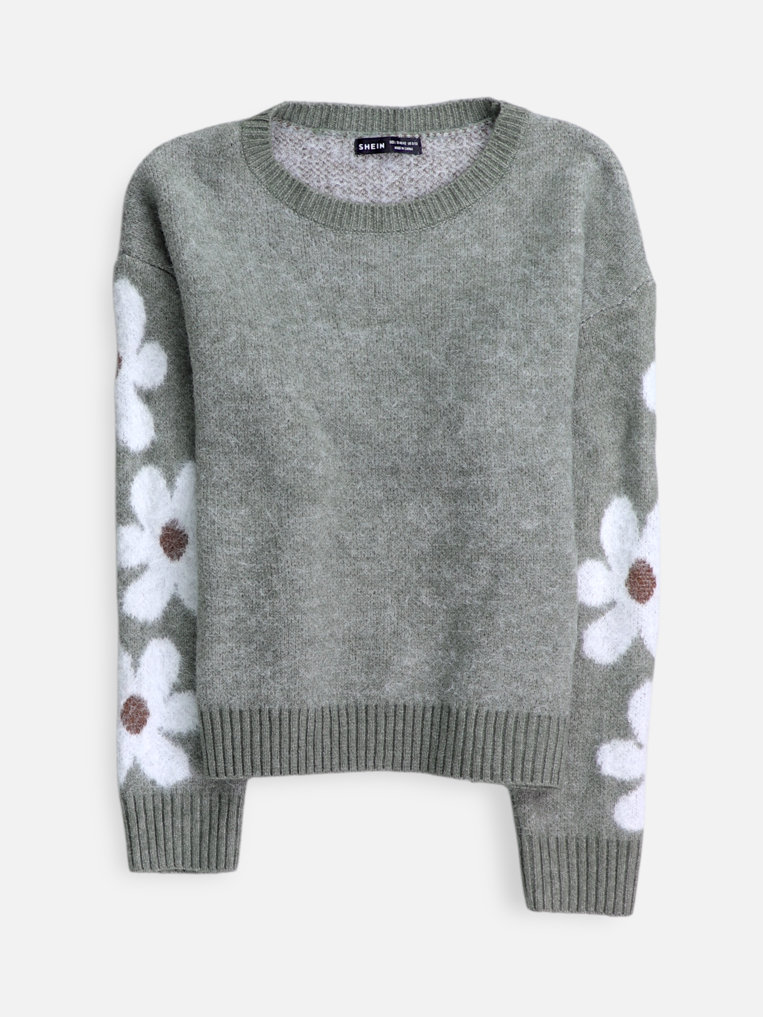 SHEIN Sueter Knit Casual - Mujer - Large