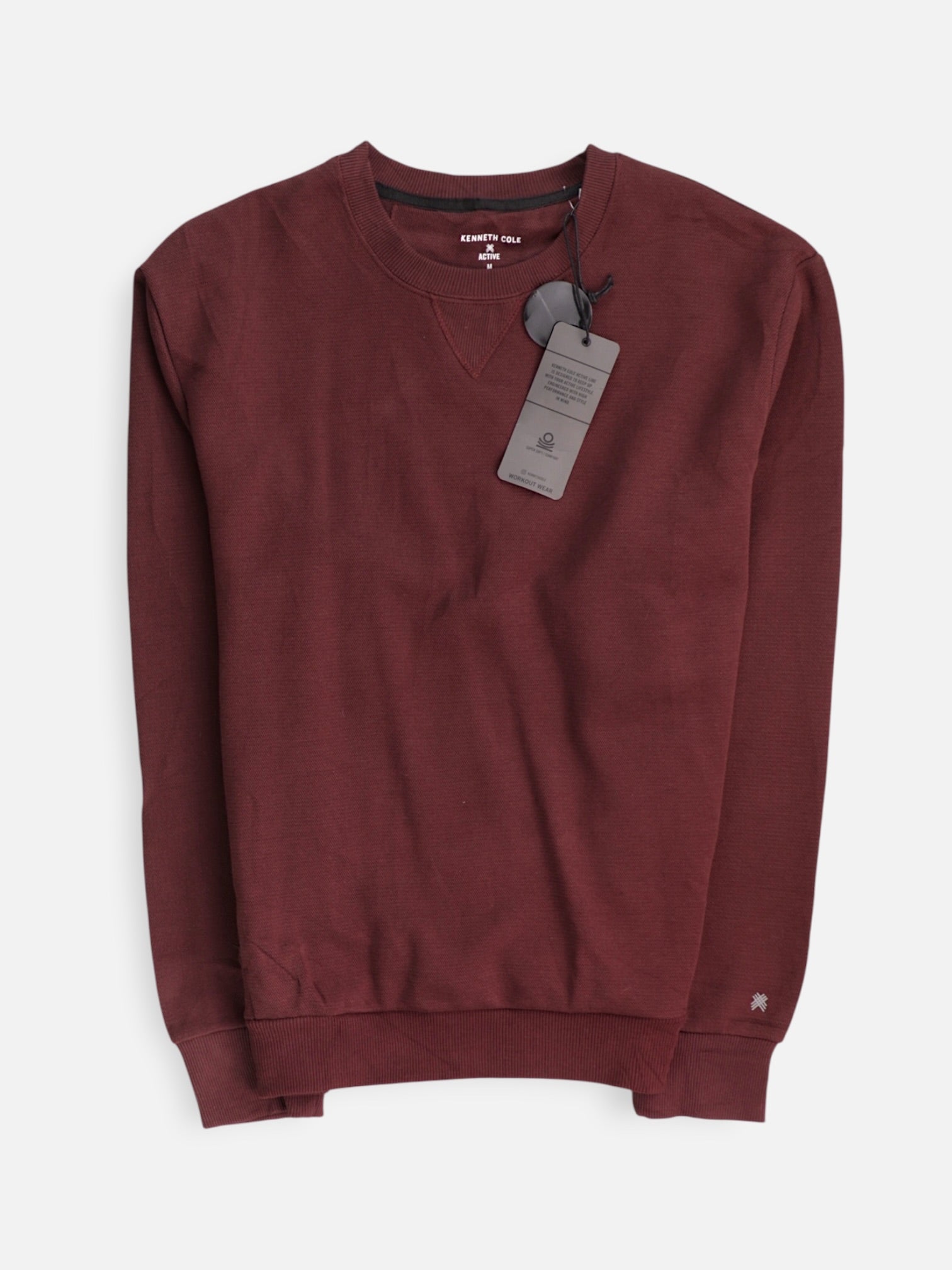 Kenneth Cole Sudadera Sweatshirt Basic - Hombre - Medium