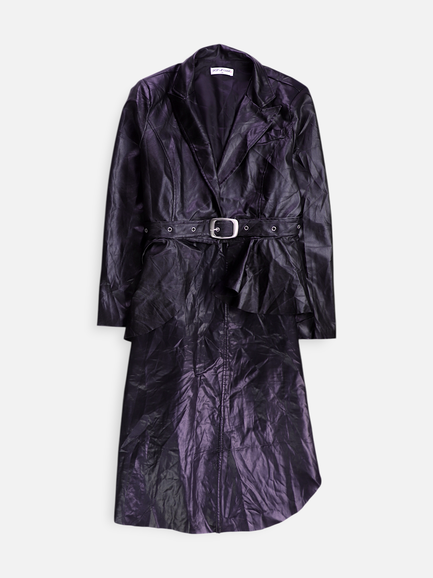 Abrigo Casual Cuero - Mujer - XL