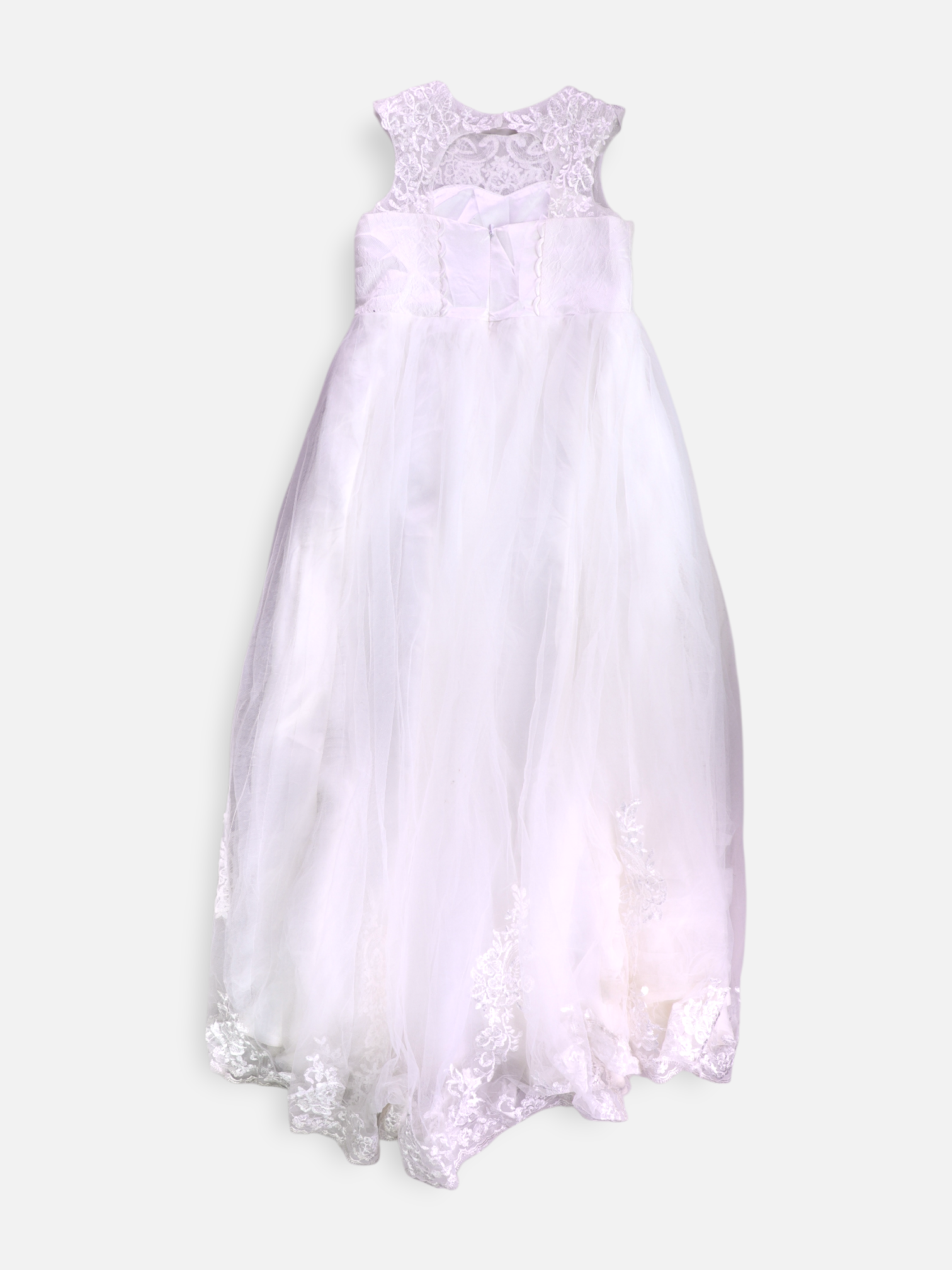 Vestido Fiesta - Niña - Small - 10-12Y (Años)