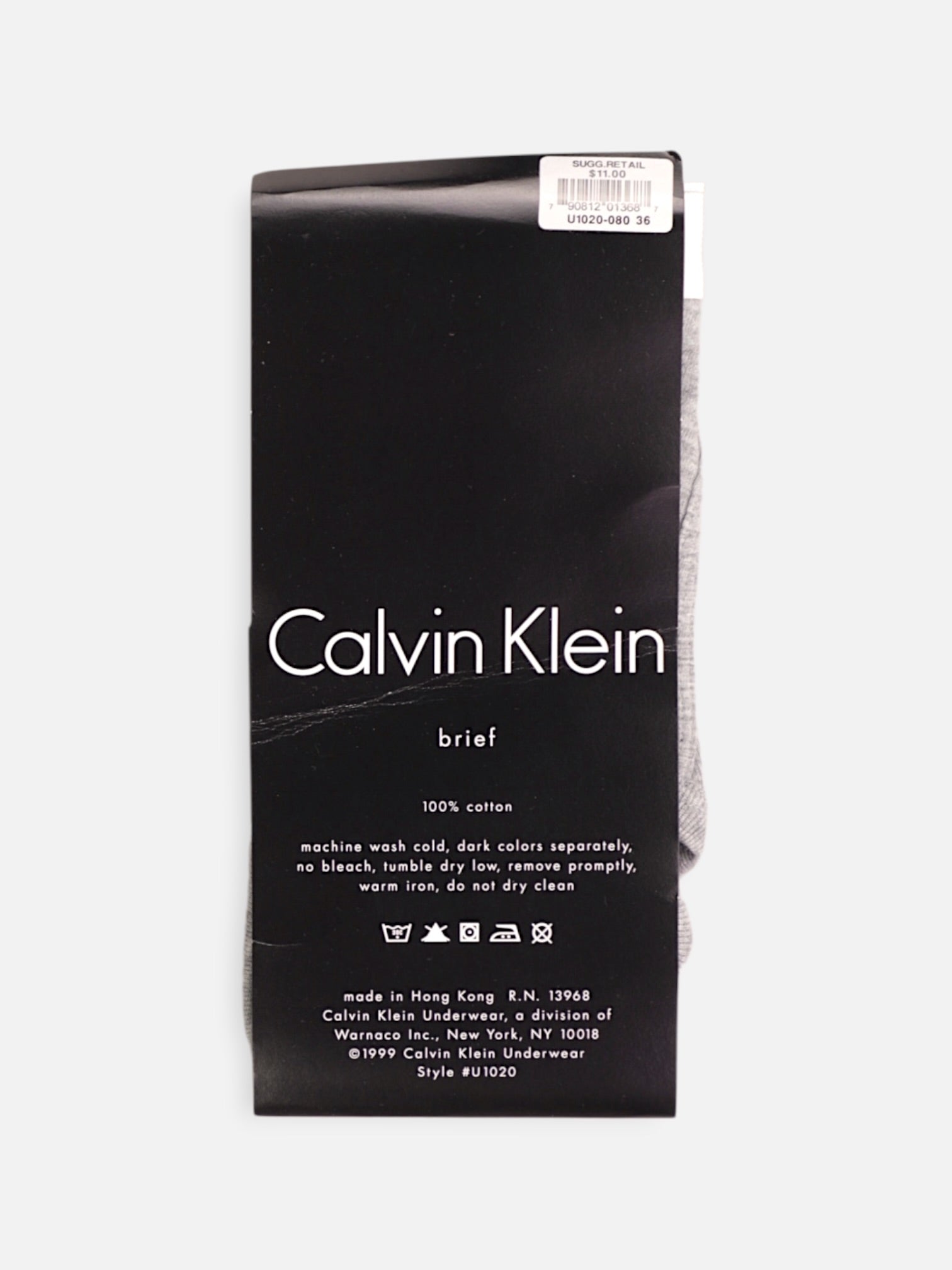 Calvin Klein Calzoncillo 1 Pieza - Hombre - 36'