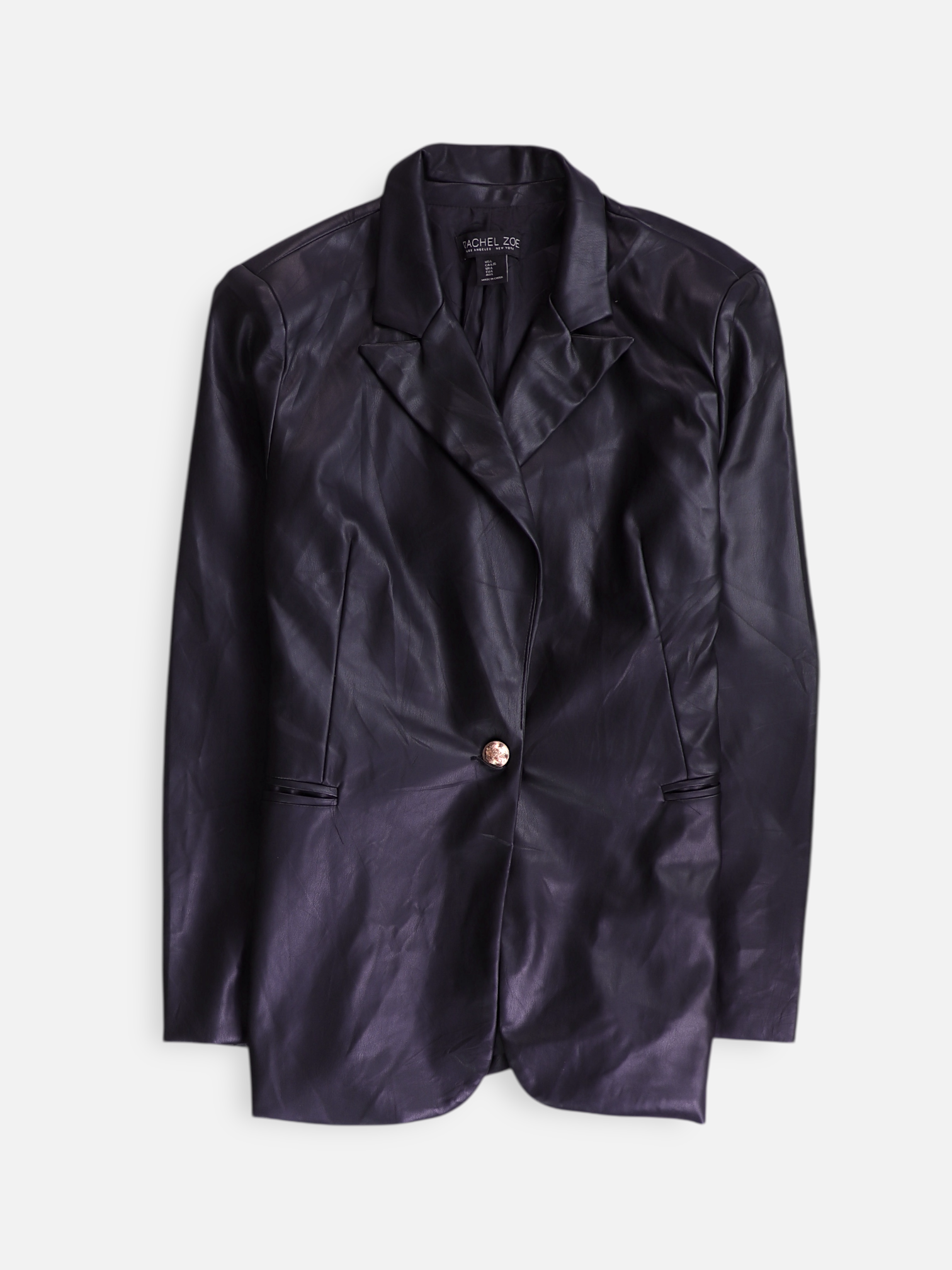 Chaqueta Casual Cuero - Mujer - Large