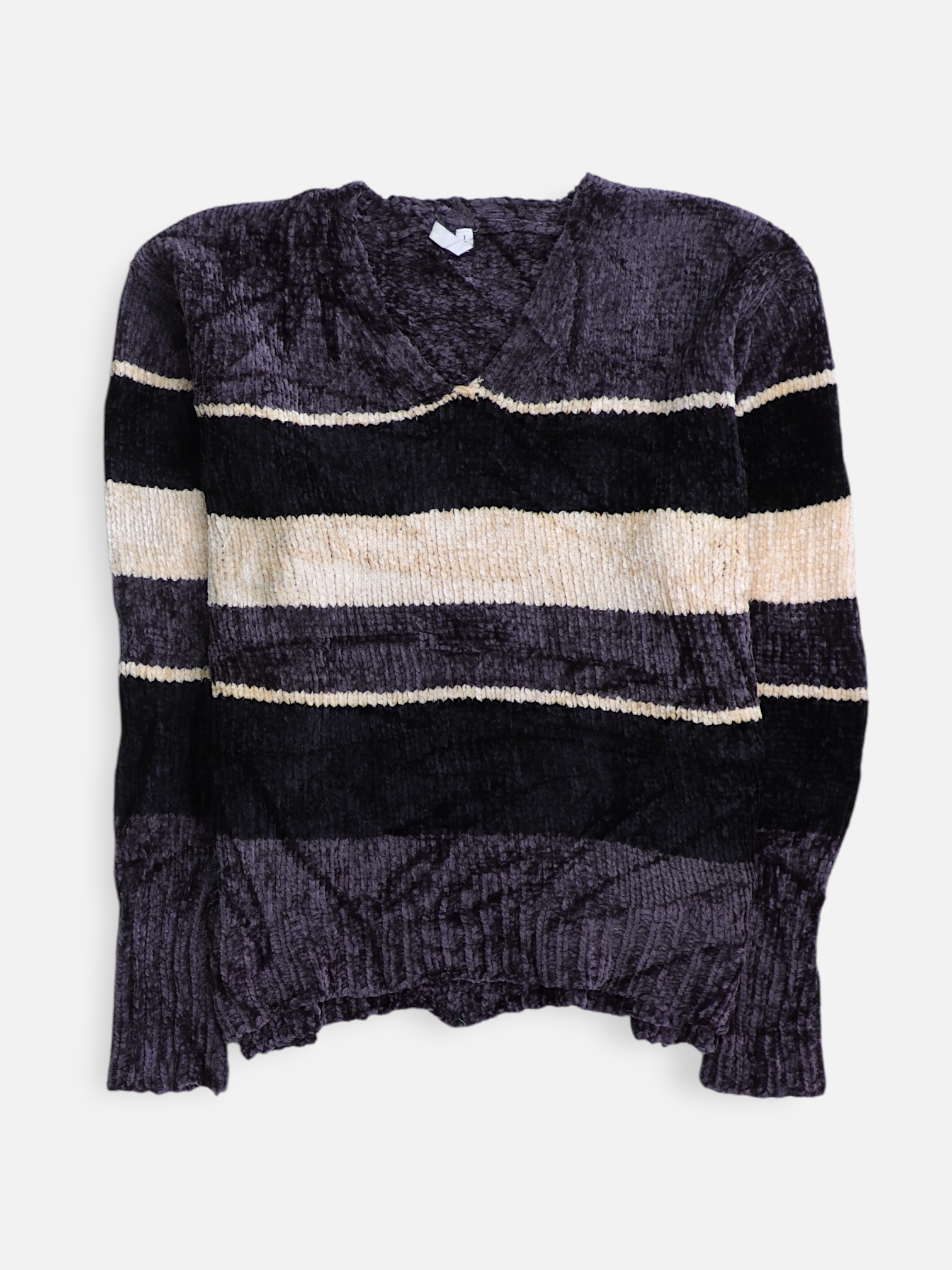 Sueter Knit Color Block - Mujer - Large