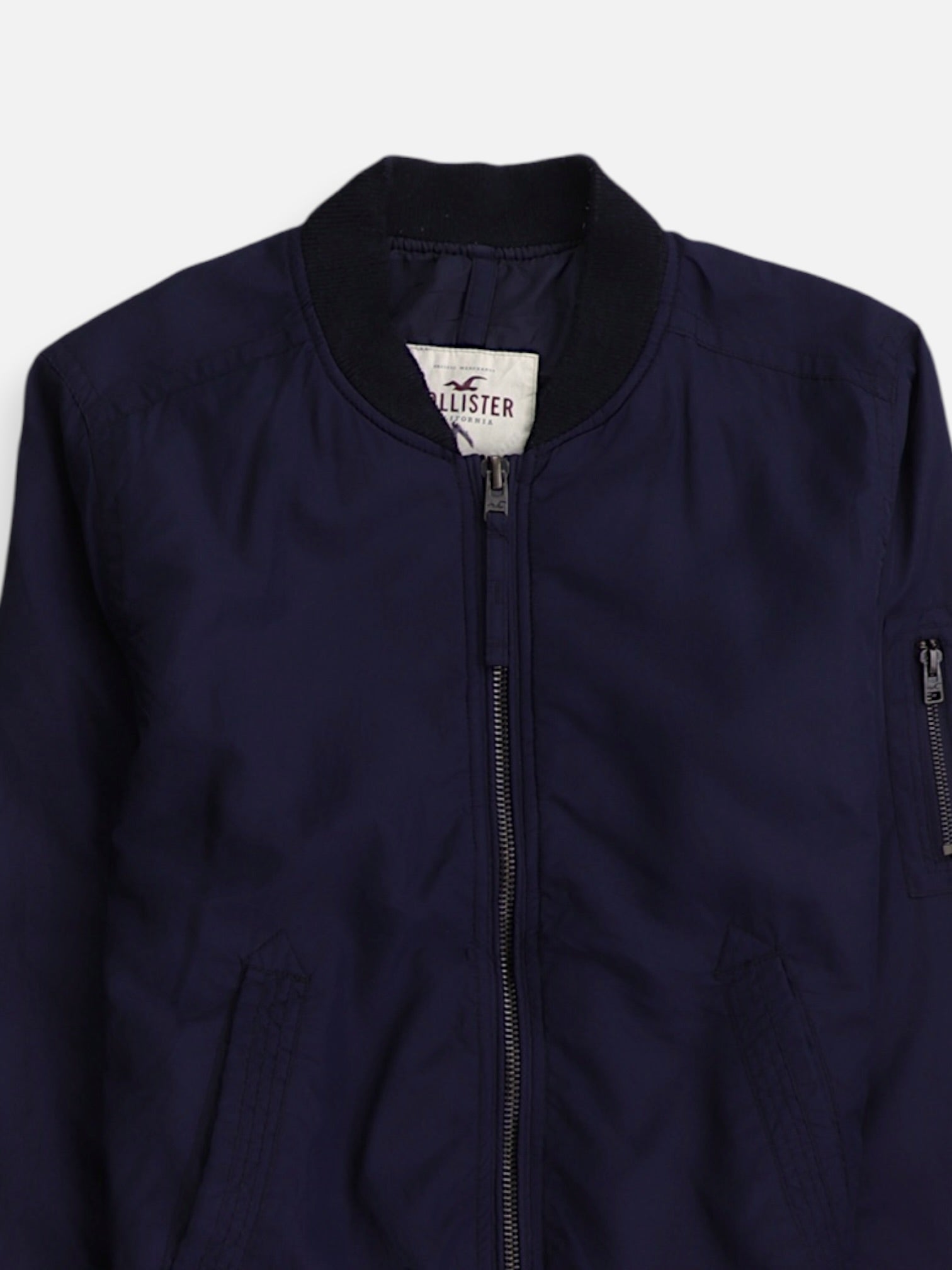 Hollister Chaqueta Bomber Impermeable - Hombre - Small
