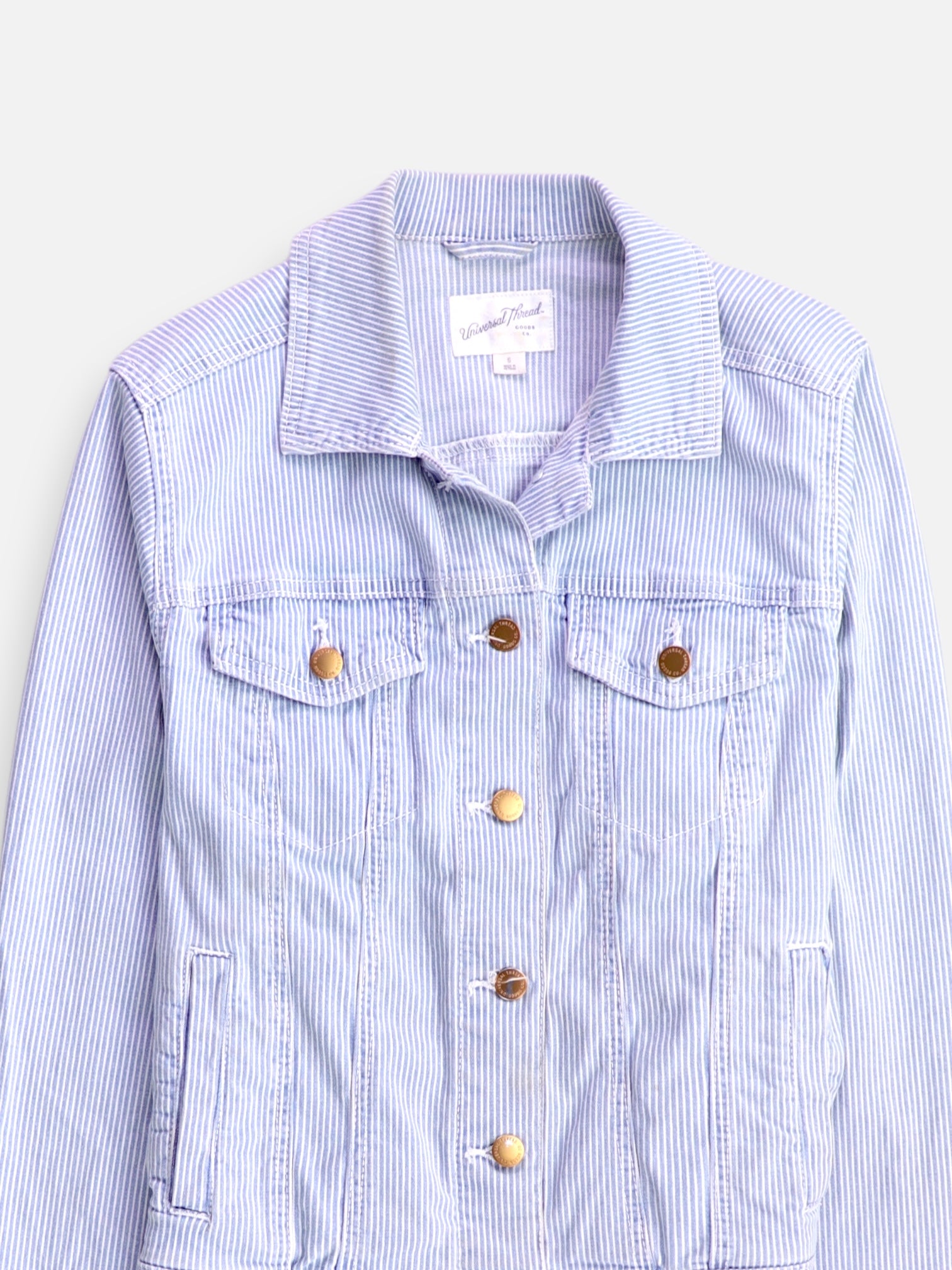 Universal Thread Chaqueta Denim Basic - Mujer - Small