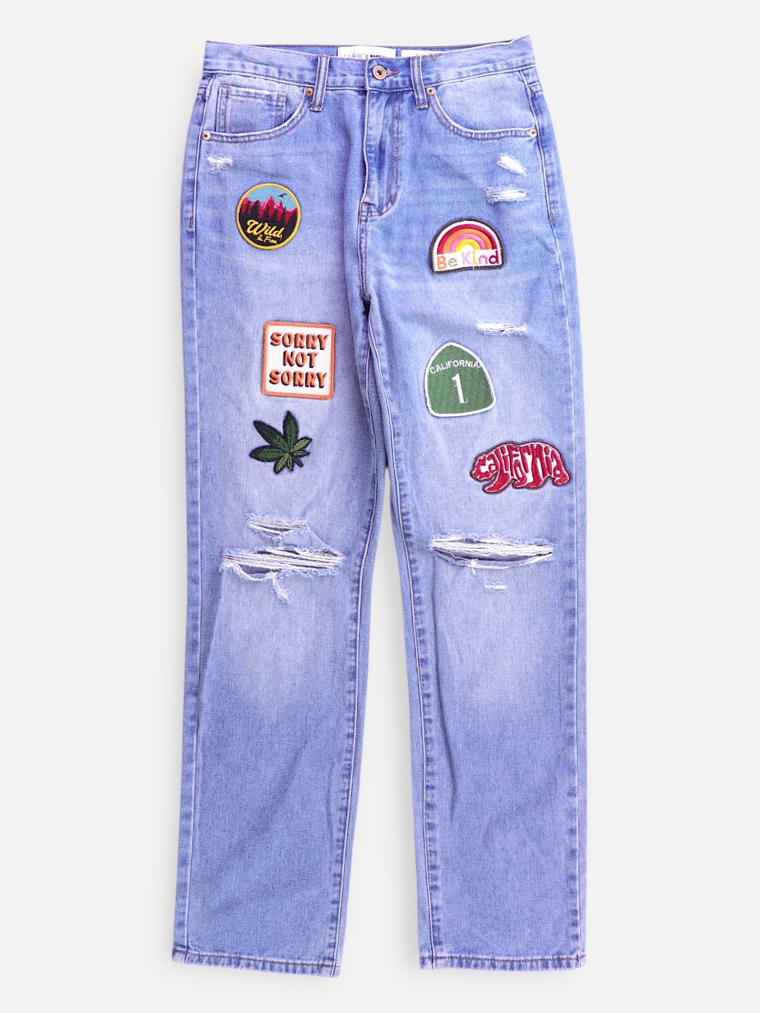 Fashionnova Jean Regular Fit Denim - Mujer - 5