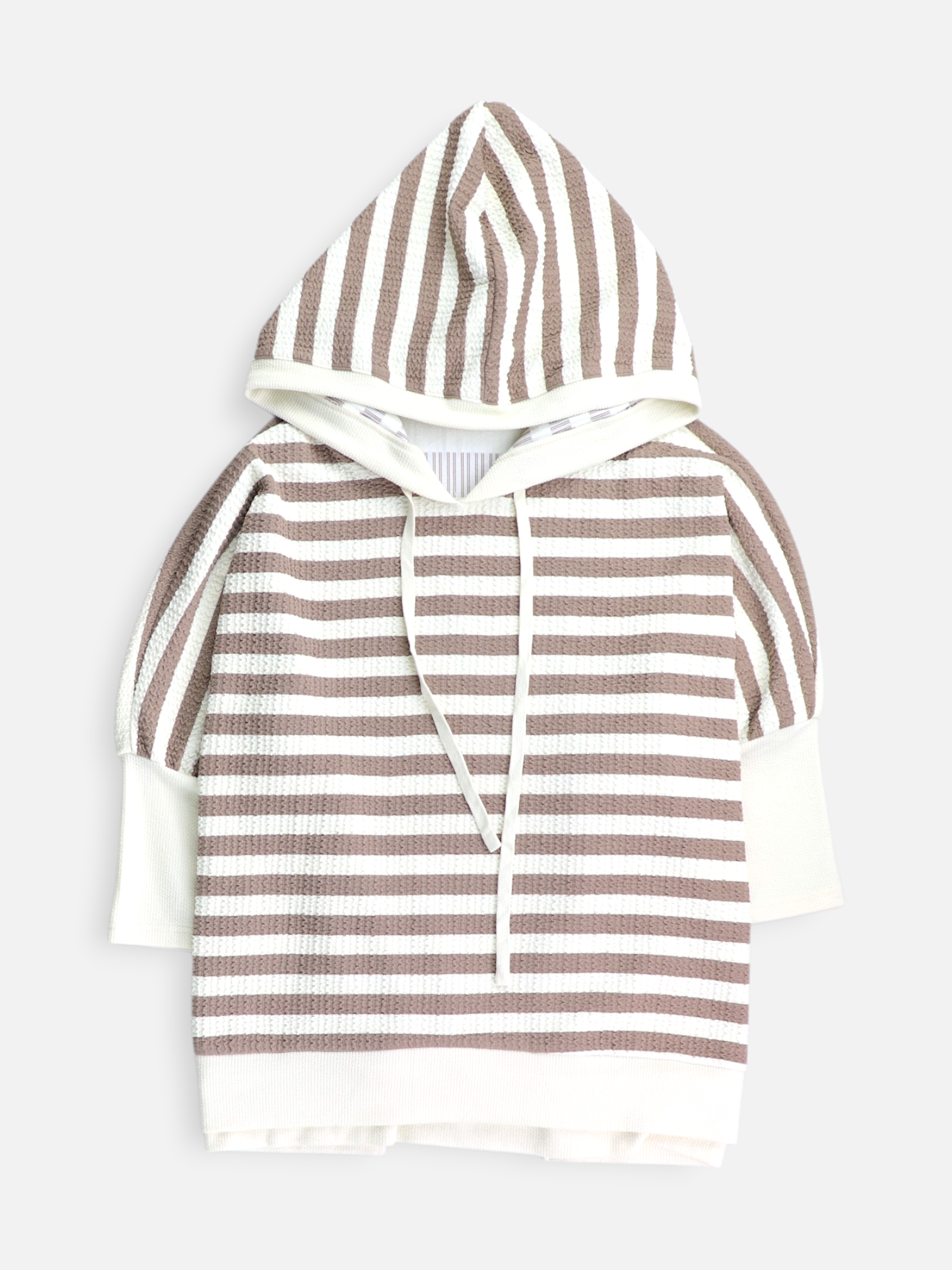 Sudadera Hoodie Color Block - Mujer - Medium