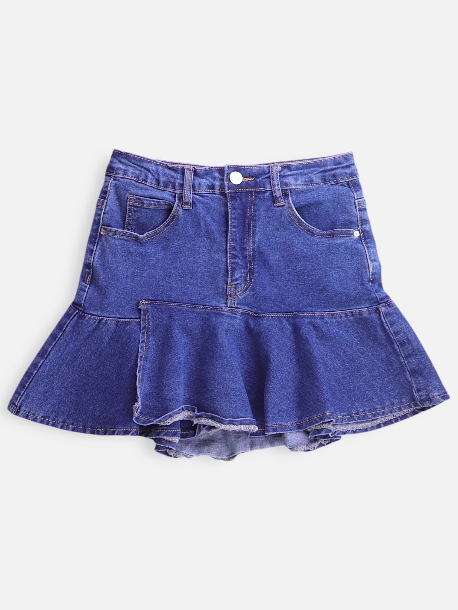 SHEIN Falda Denim - Mujer - Small
