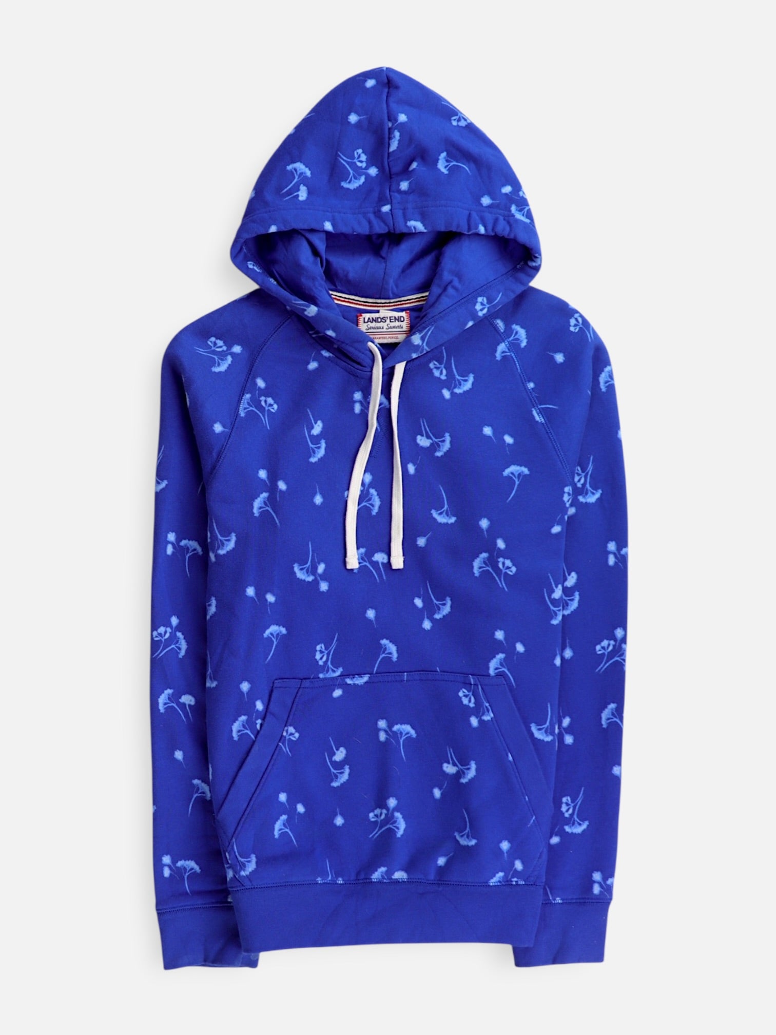 LANDS END Sudadera Hoodie Basic - Mujer - Small