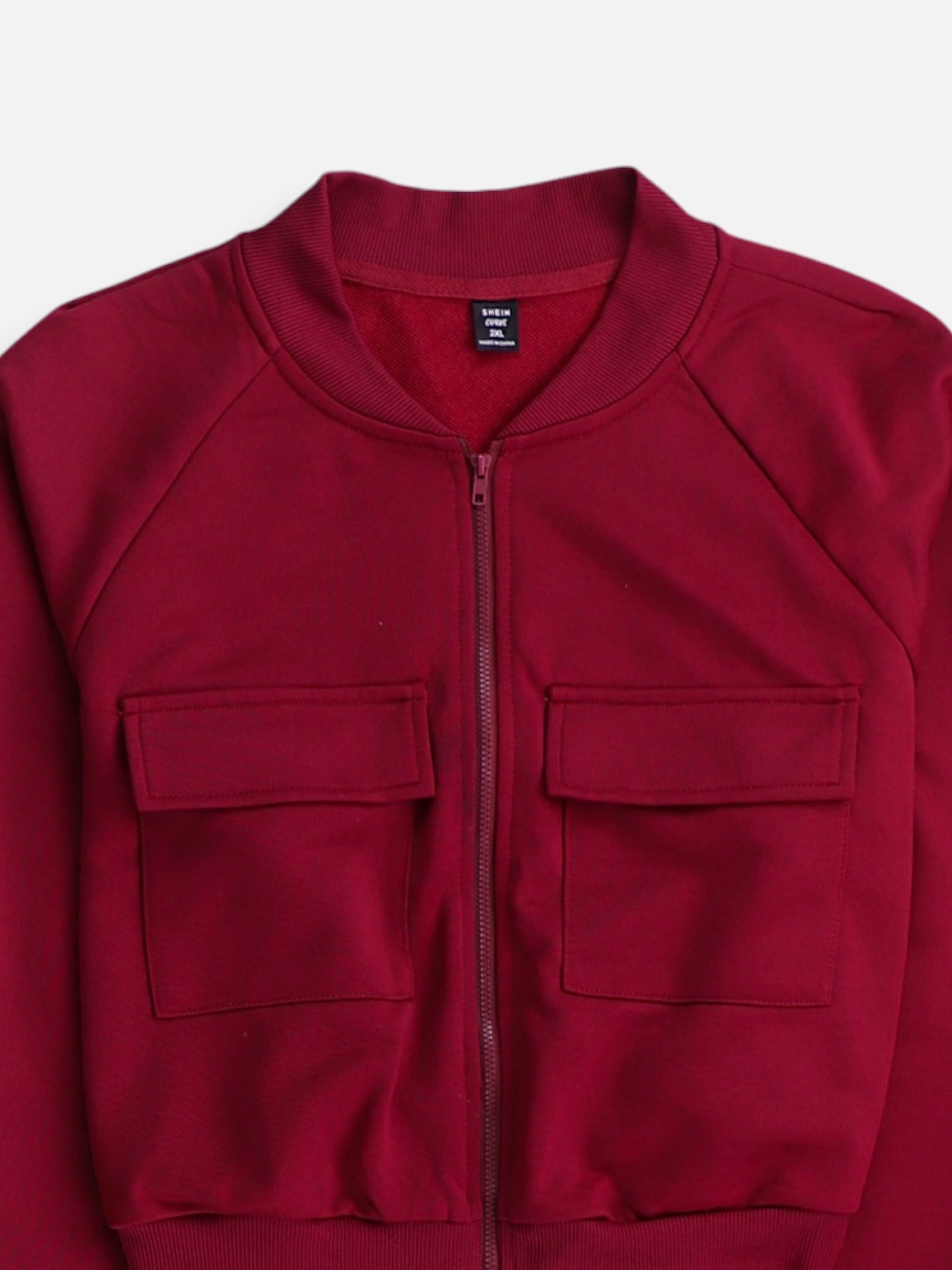 SHEIN Sudadera Fleece Basic - Mujer - 2XL