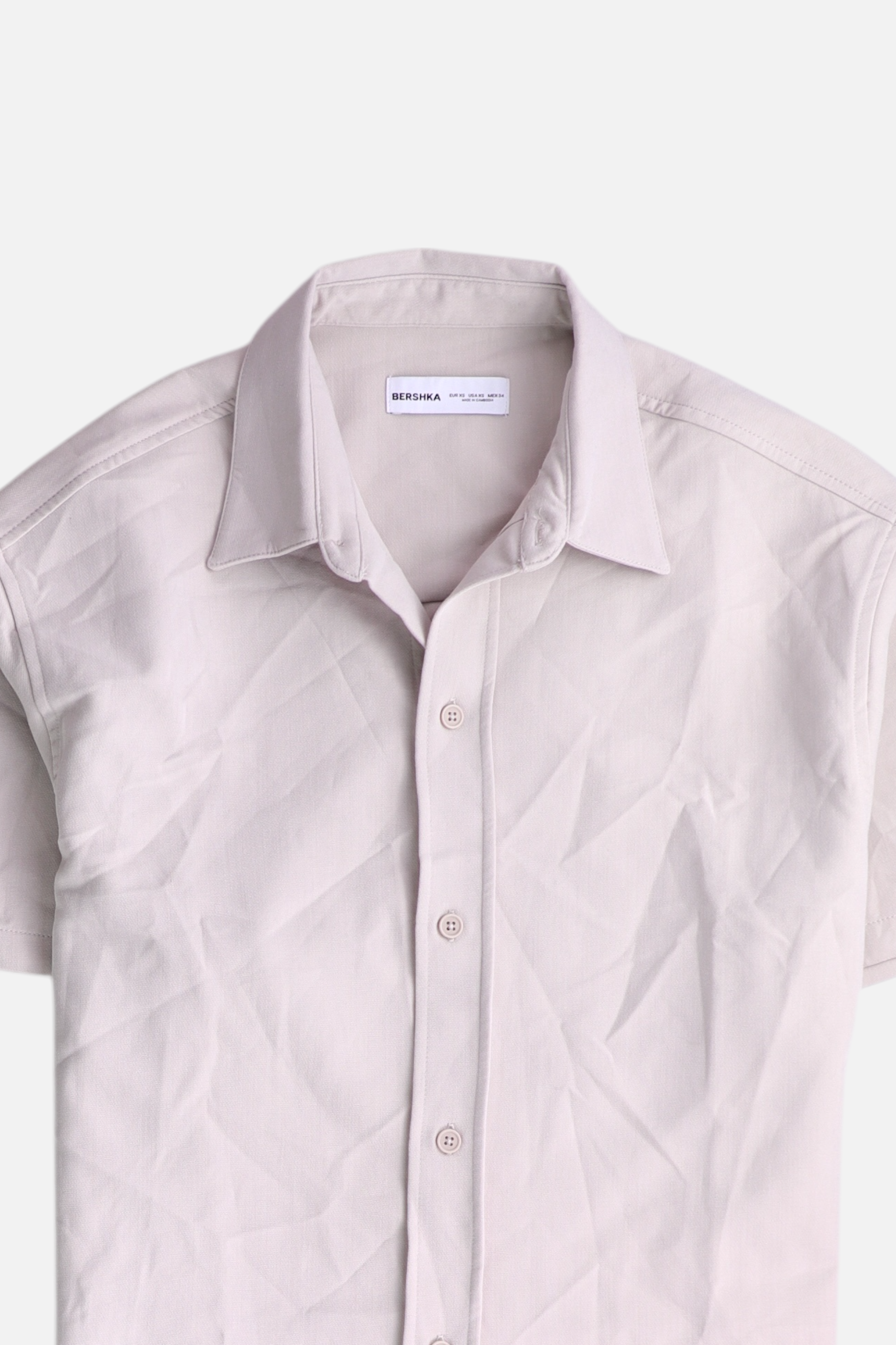 Bershka Camisa Casual - Hombre - XS