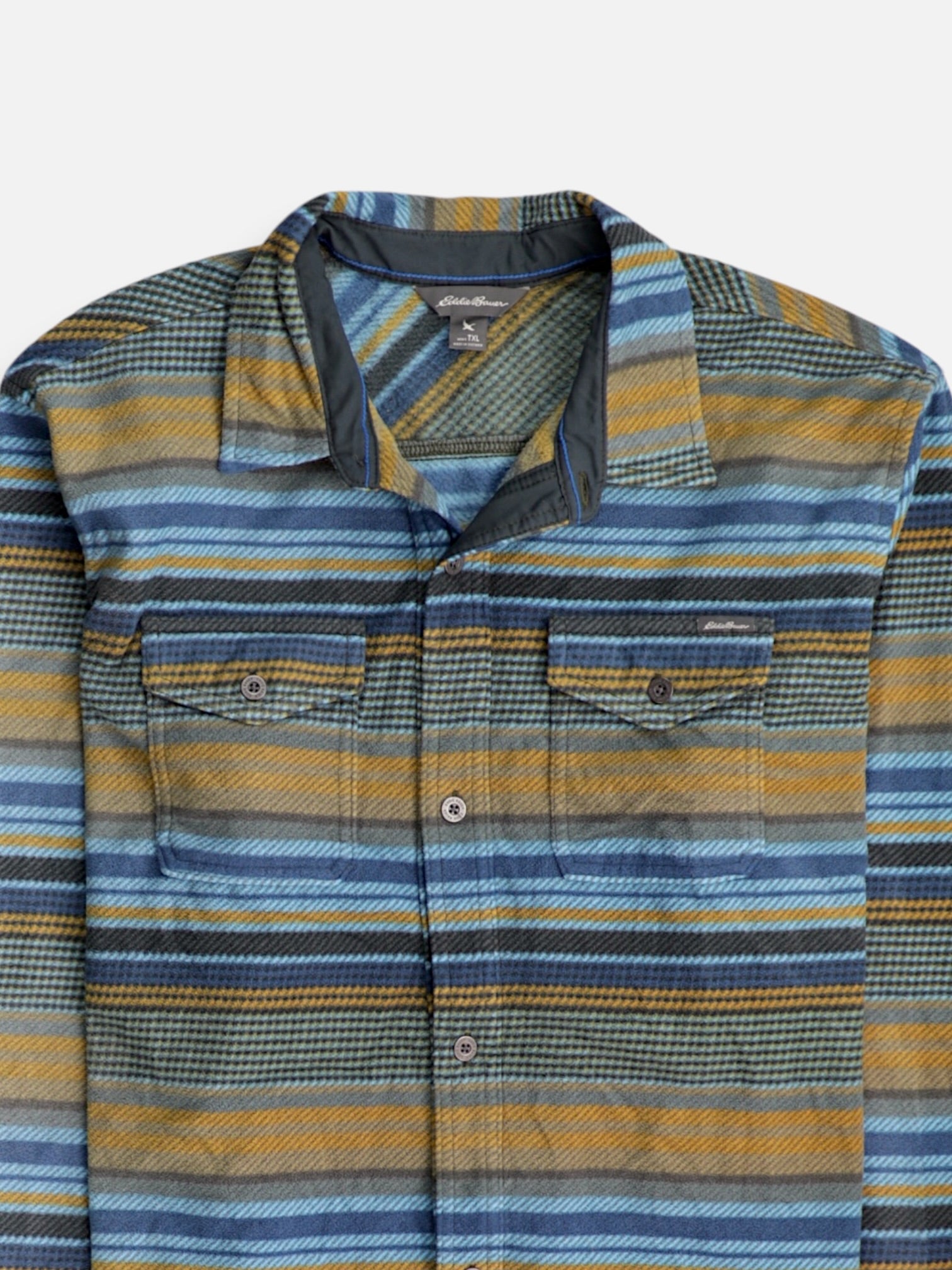 Eddie Bauer Chaqueta Sobrecamisa Basic - Hombre - XL