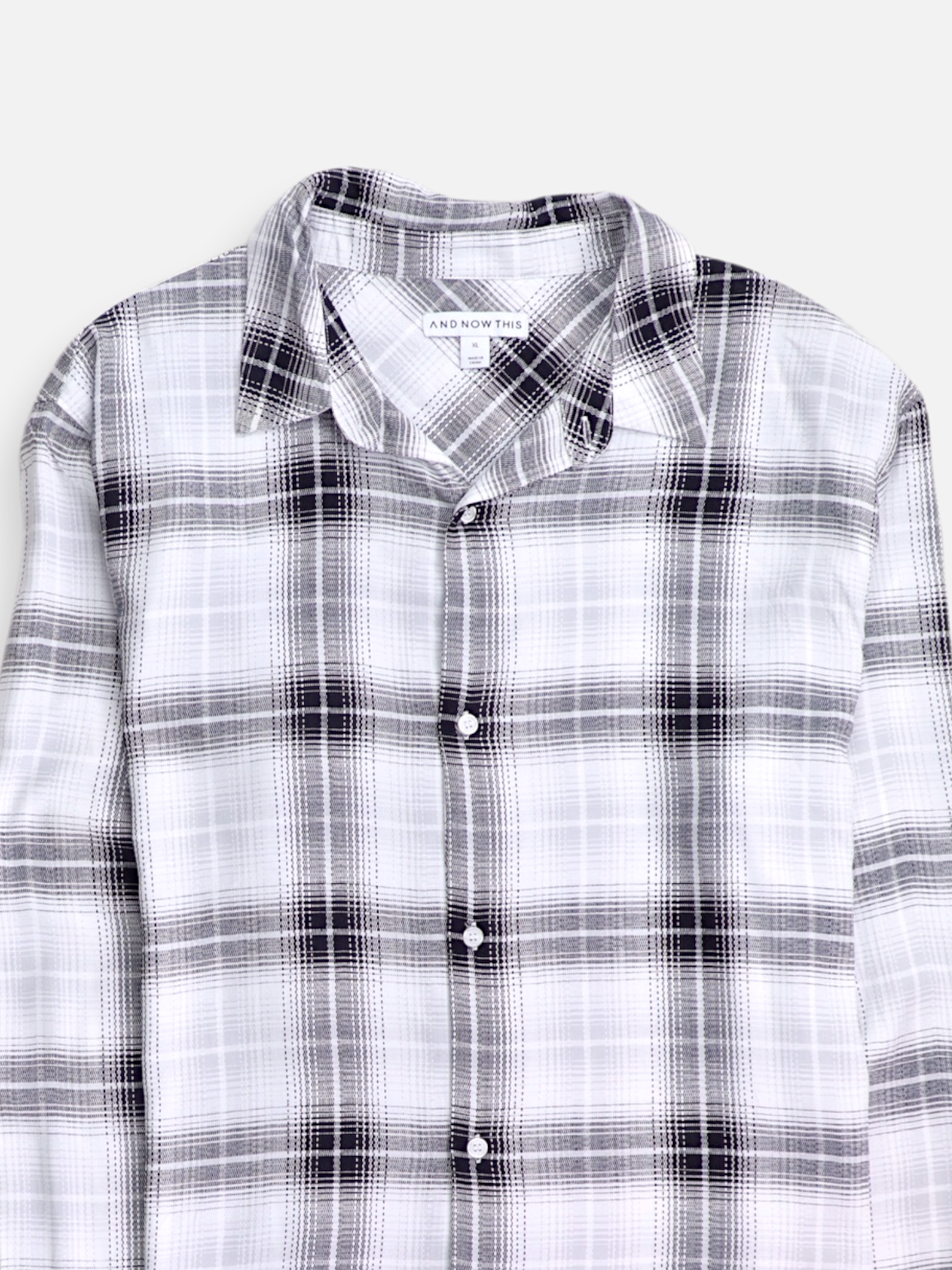 Camisa Plaid Types - Hombre - XL