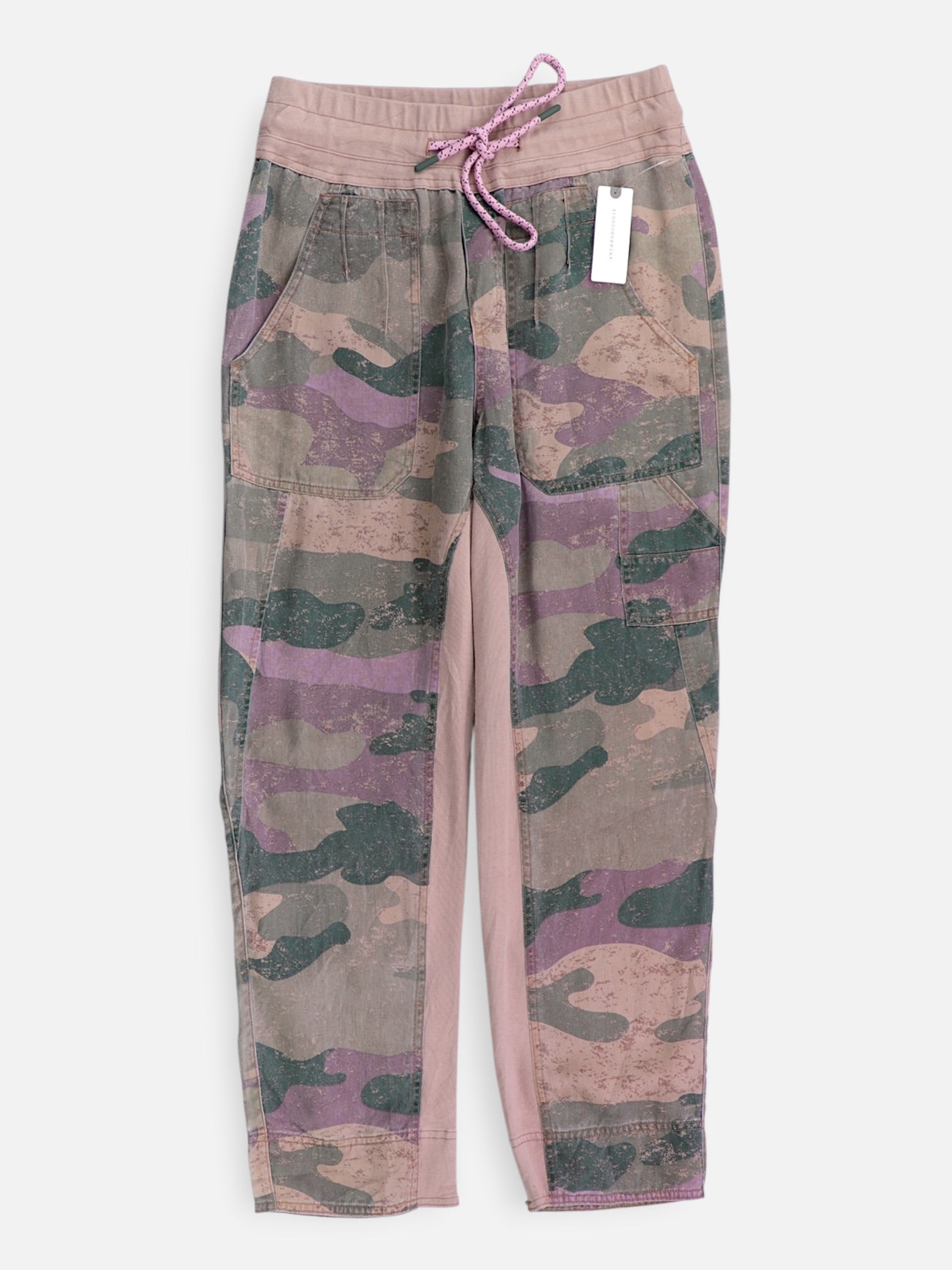 ANTHROPOLOGIE Pantalon Regular Fit Militar - Mujer - XS
