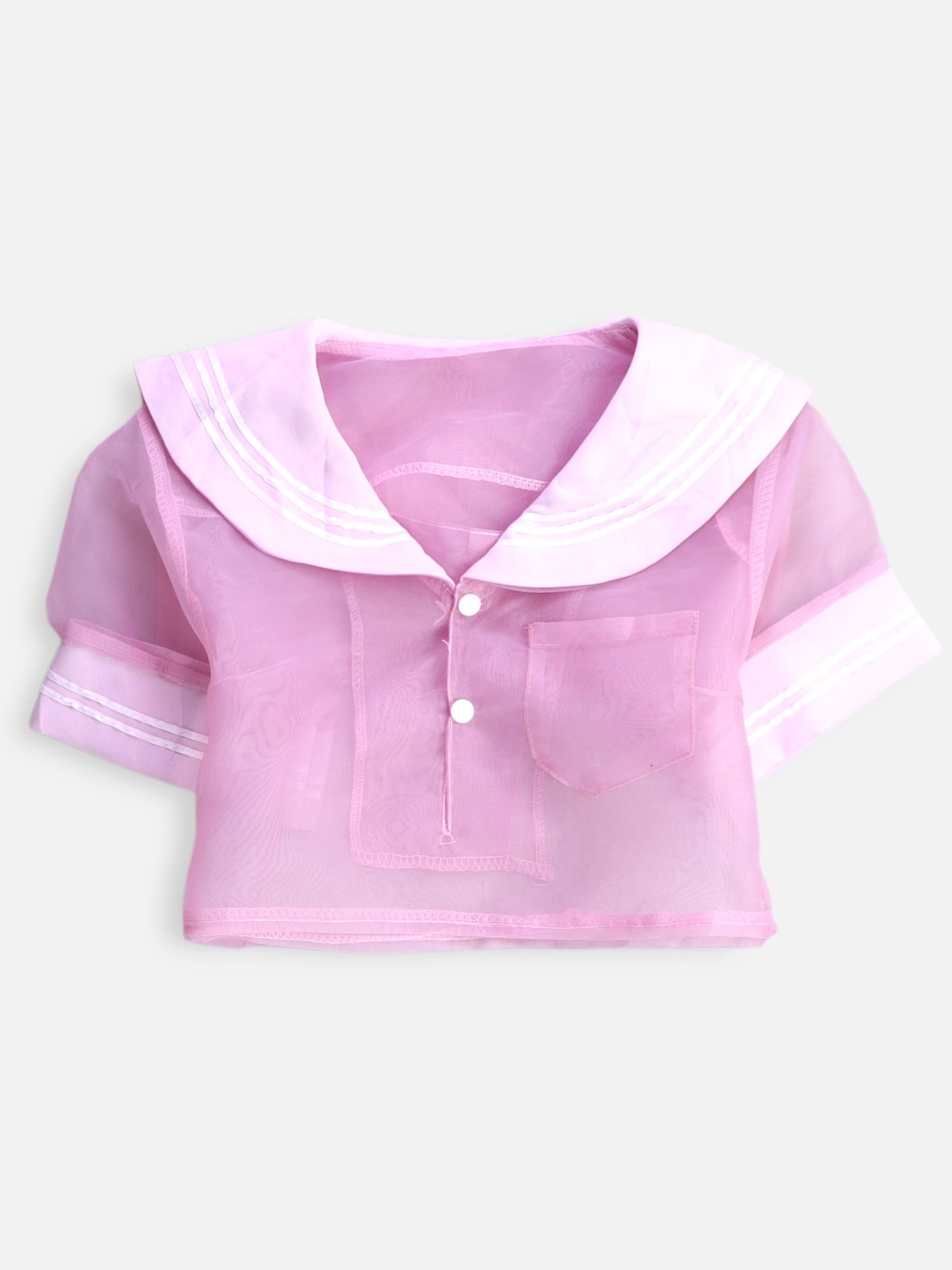 Blusa Crop Top - Niña - XS - 6-7Y (Años)