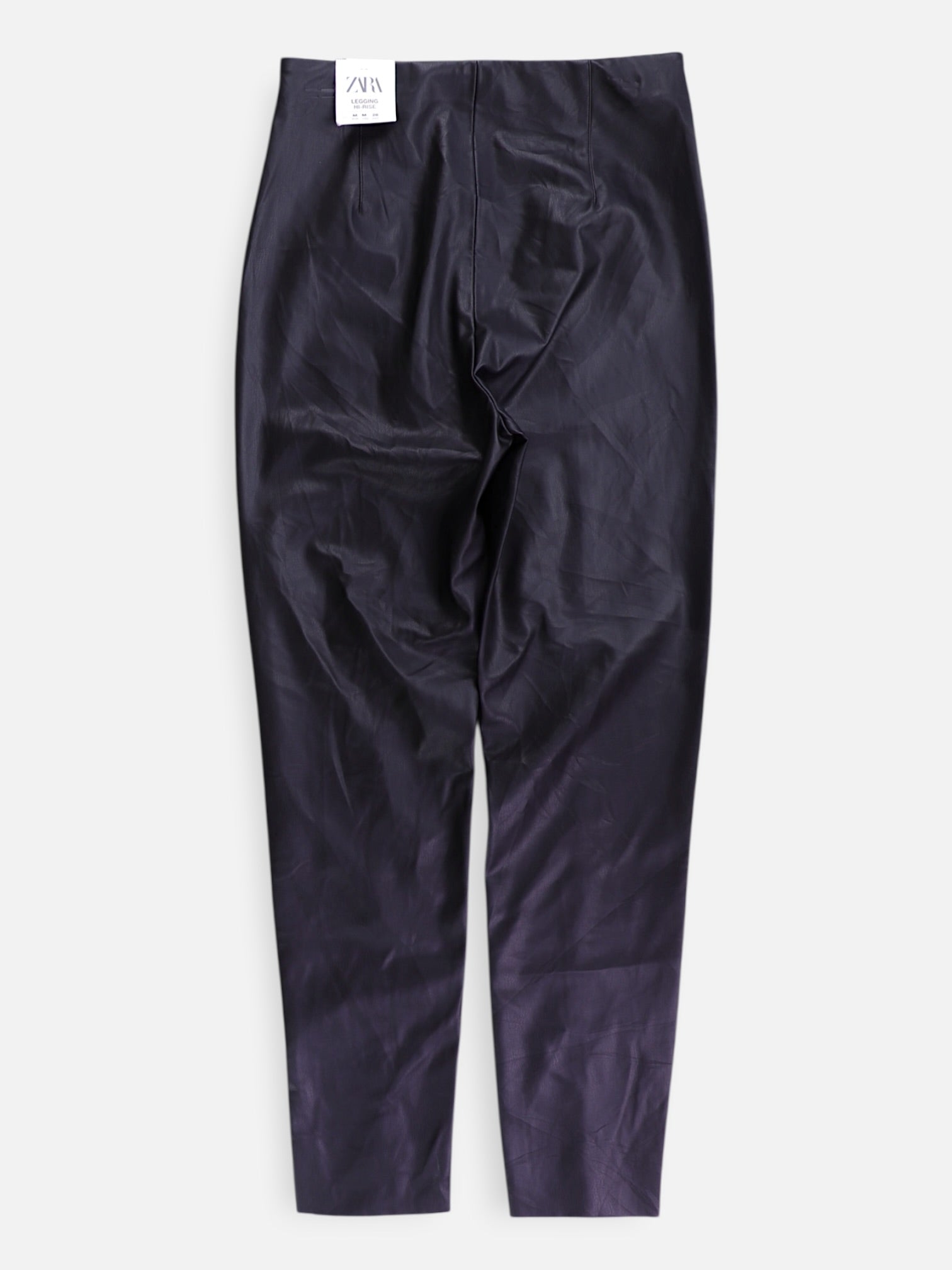 ZARA Leggins Cuero - Mujer - Medium