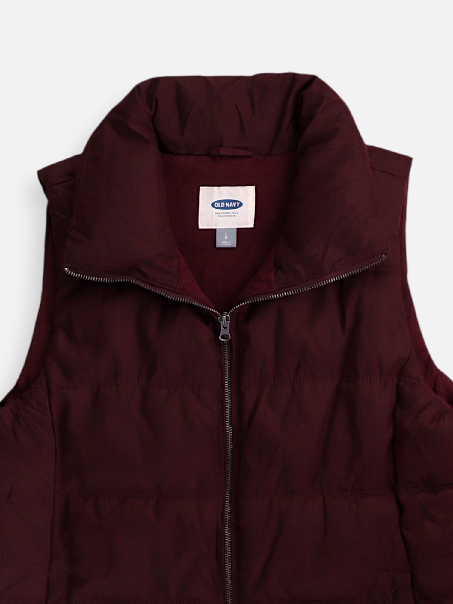 Old Navy Chaleco Puffer - Mujer - Large