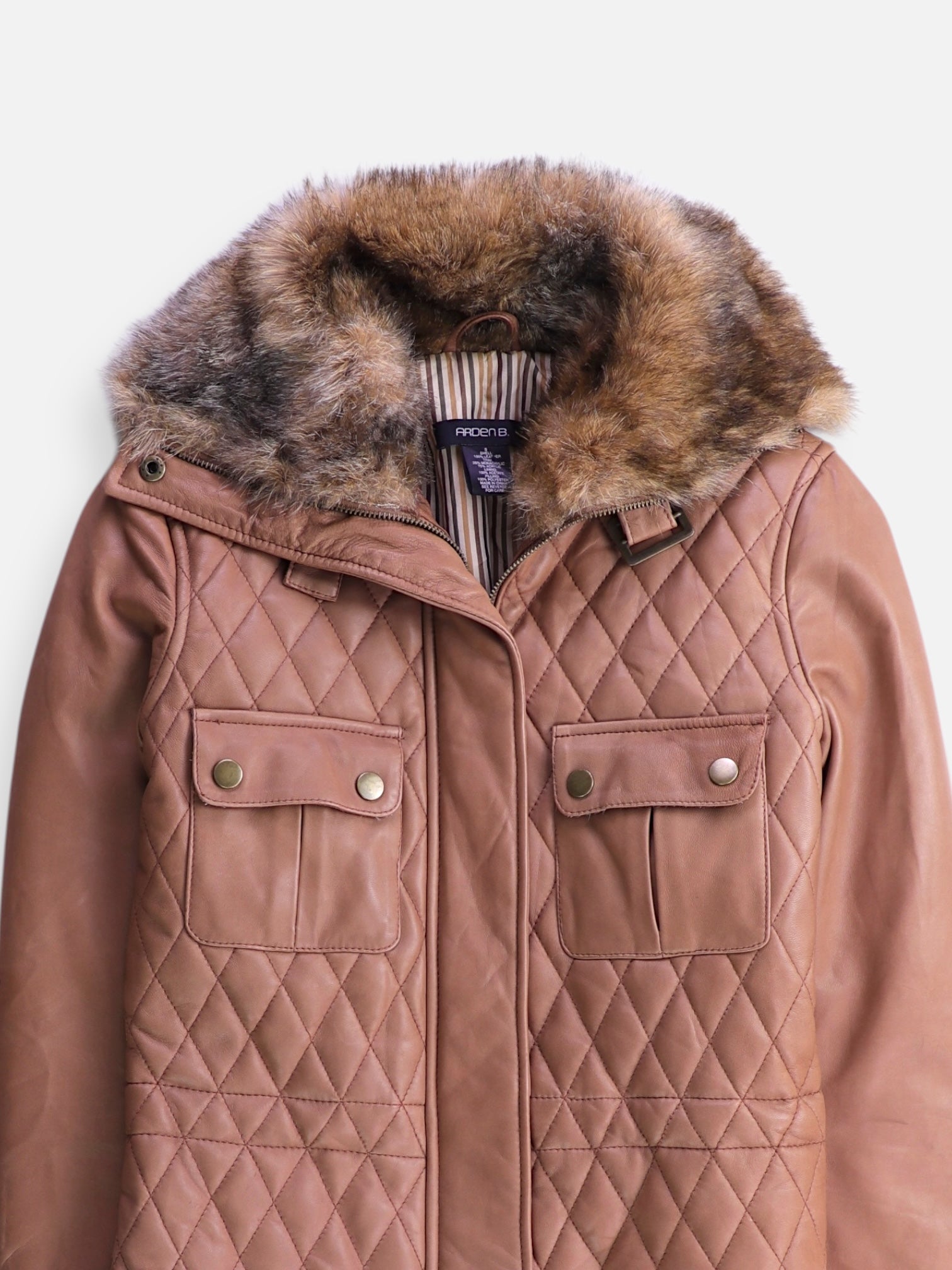 Chaqueta Casual Cuero - Mujer - Small