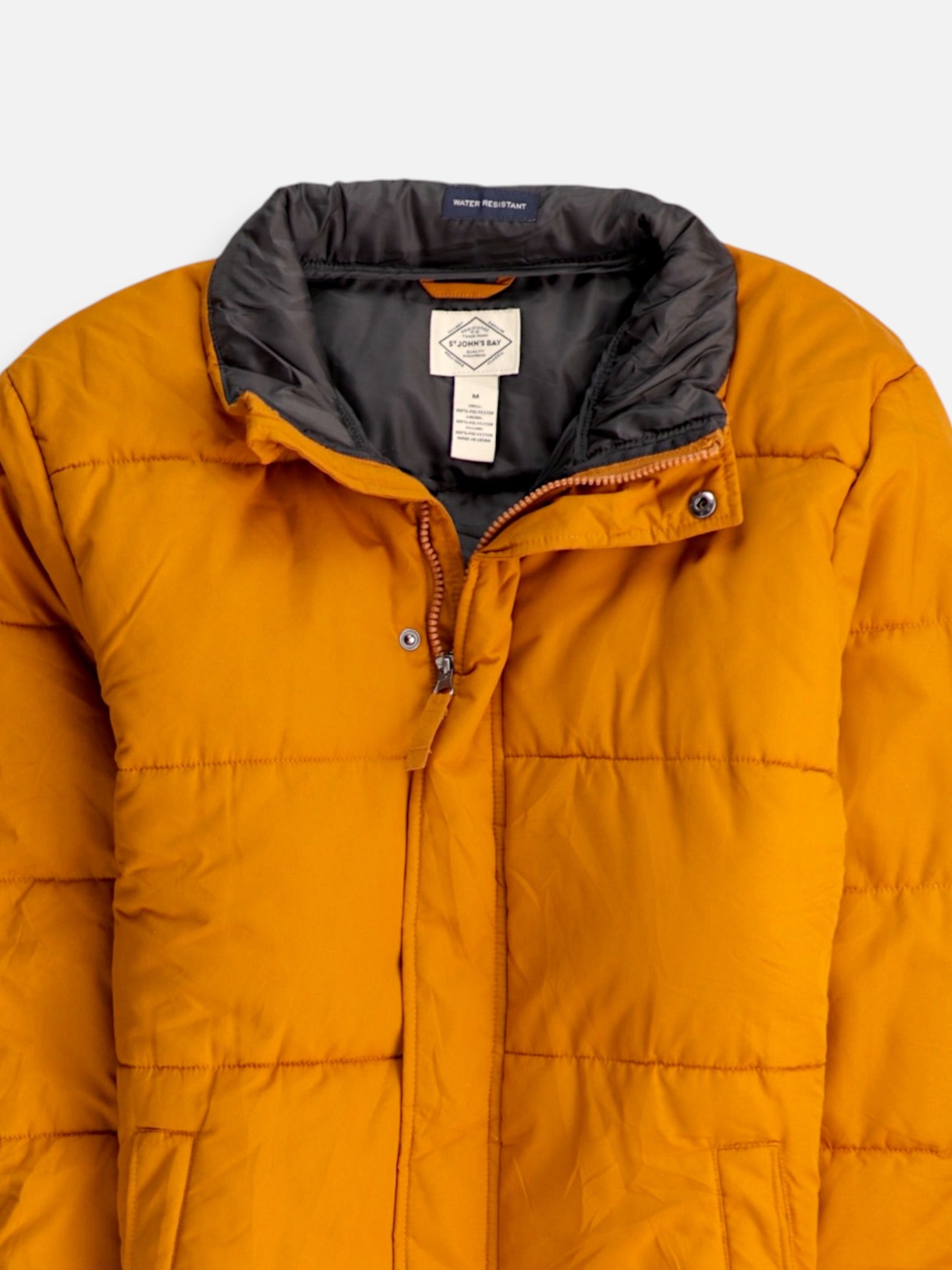 ST JOHNS BAY Chaqueta Puffer Impermeable - Hombre - Medium