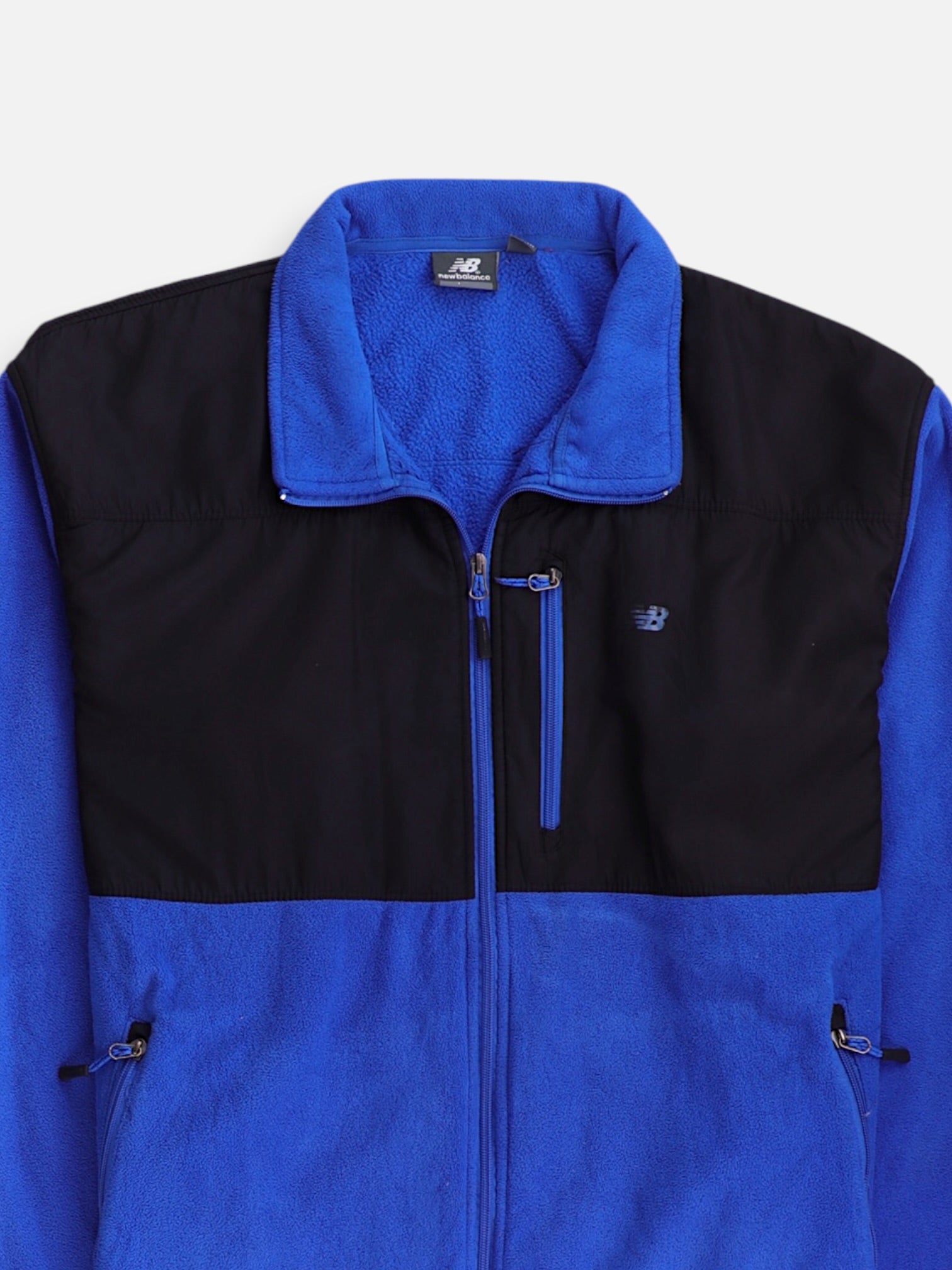 New Balance Sueter Fleece Color Block - Hombre - 2XL