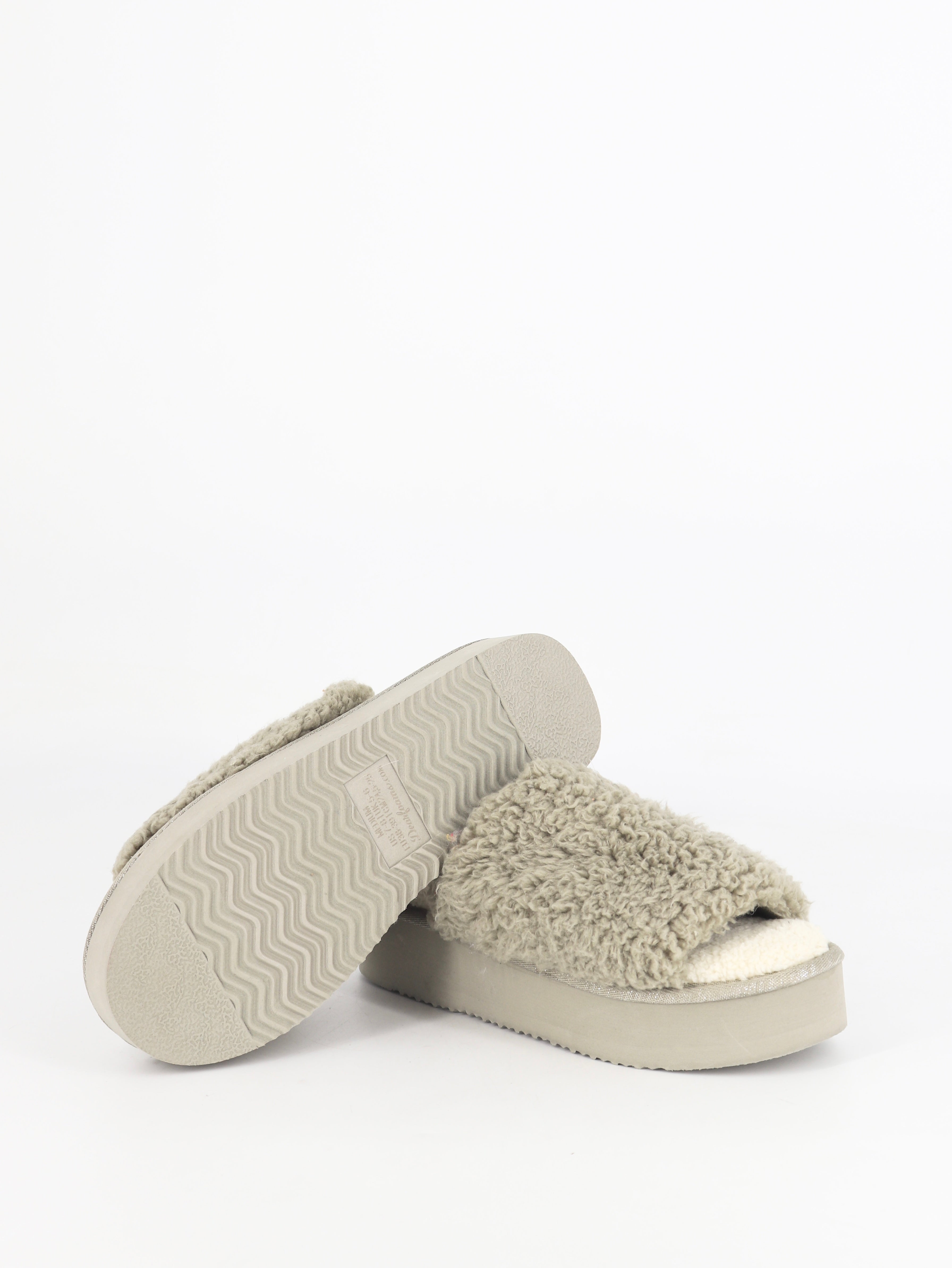 Pantuflas Casual Teddy - Mujer - US 7