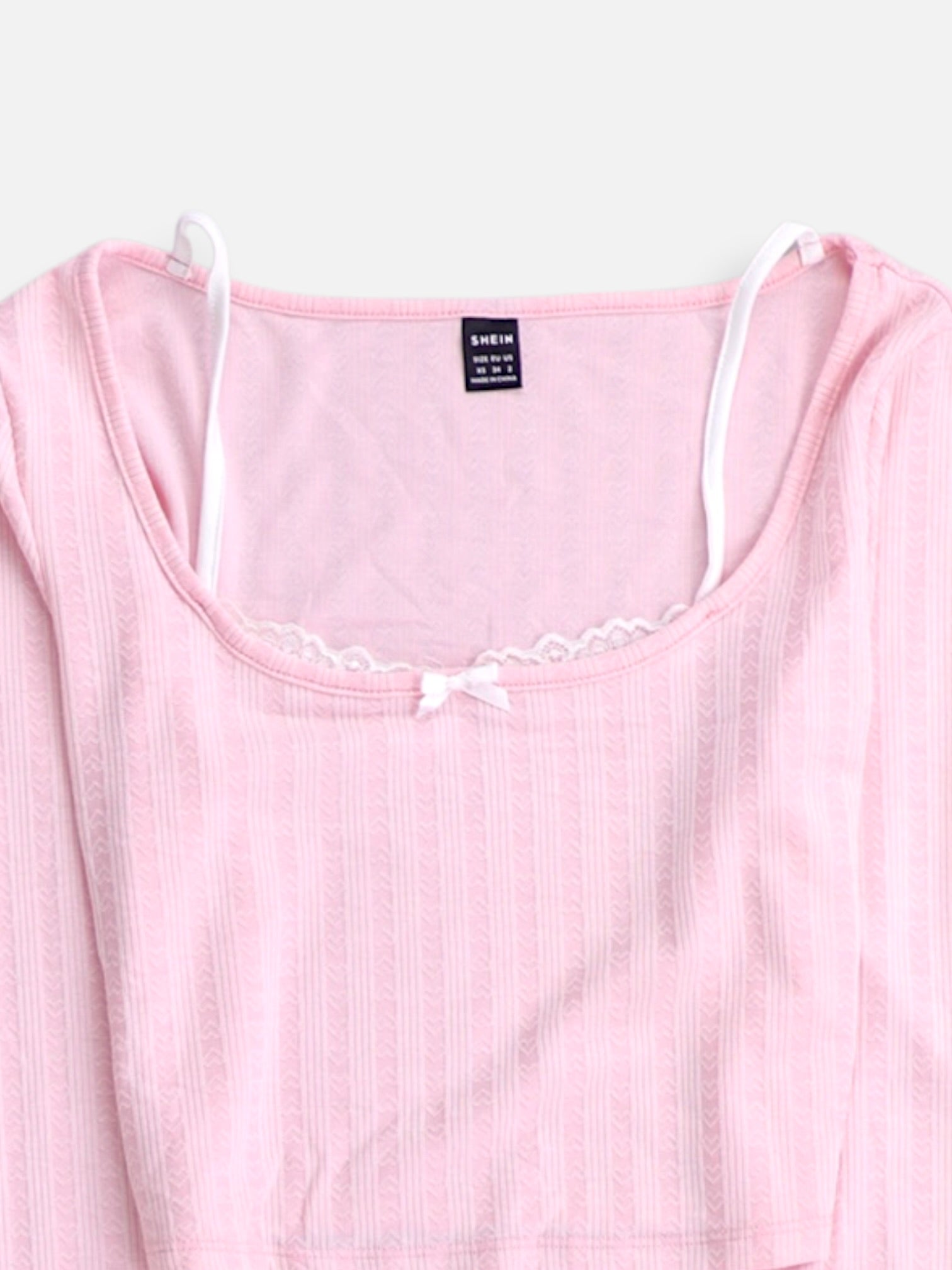 SHEIN Blusa Crop Top - Mujer - XS