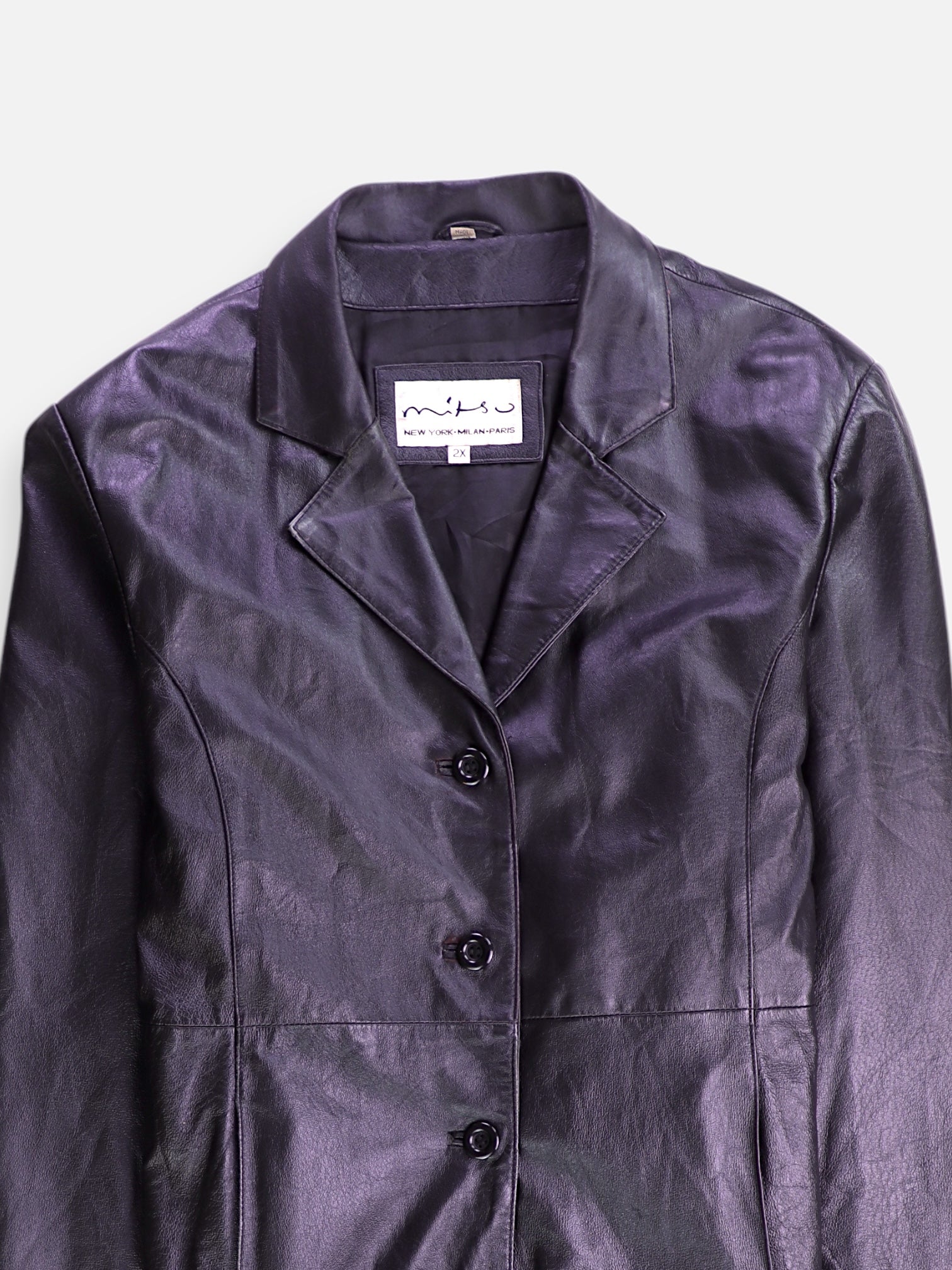 Chaqueta Casual Cuero - Mujer - 2XL