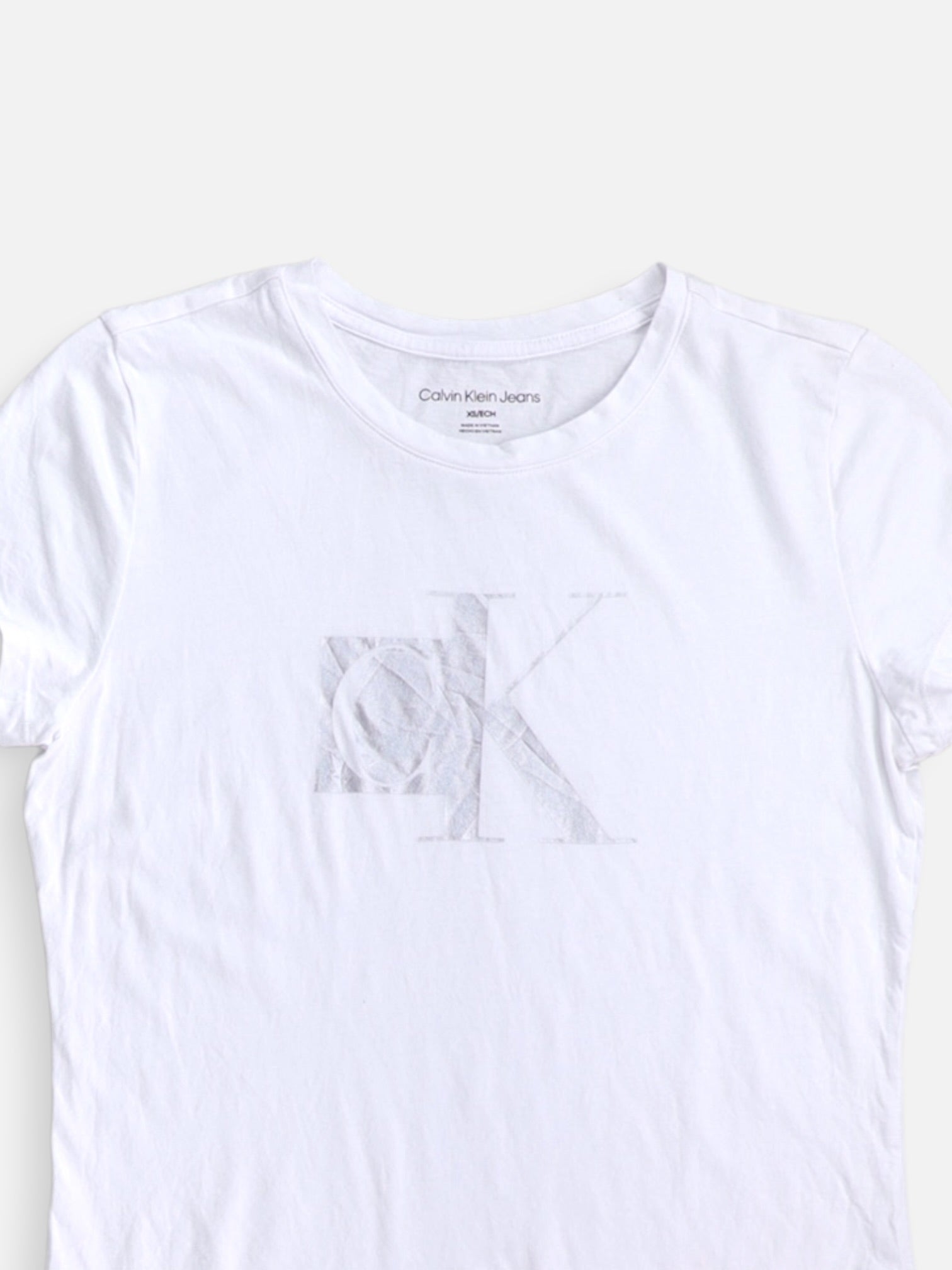 Calvin Klein Camiseta Grafica - Mujer - XS